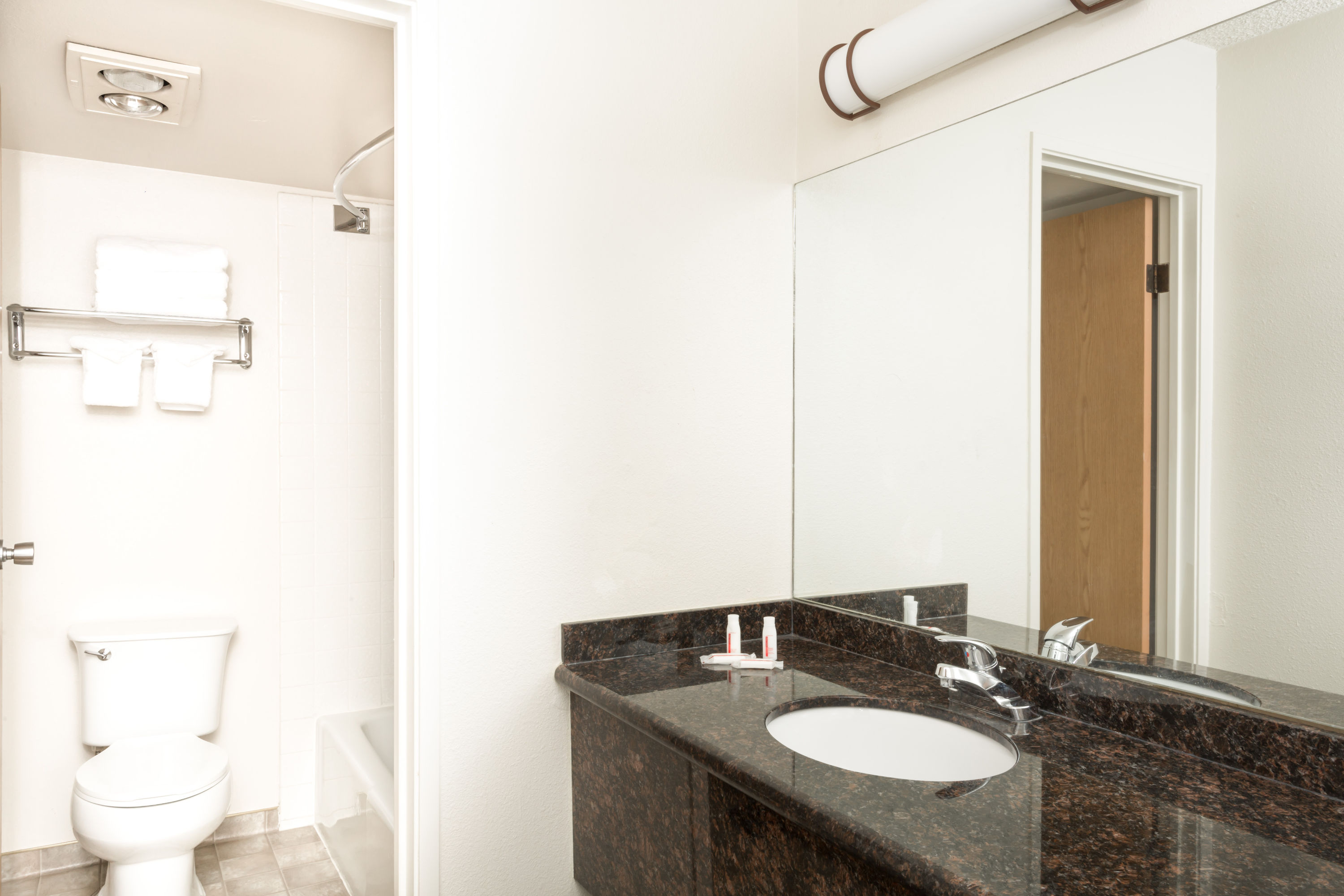 Guest room at the Super 8 by Wyndham Salina/Scenic Hills Area in Salina, Utah