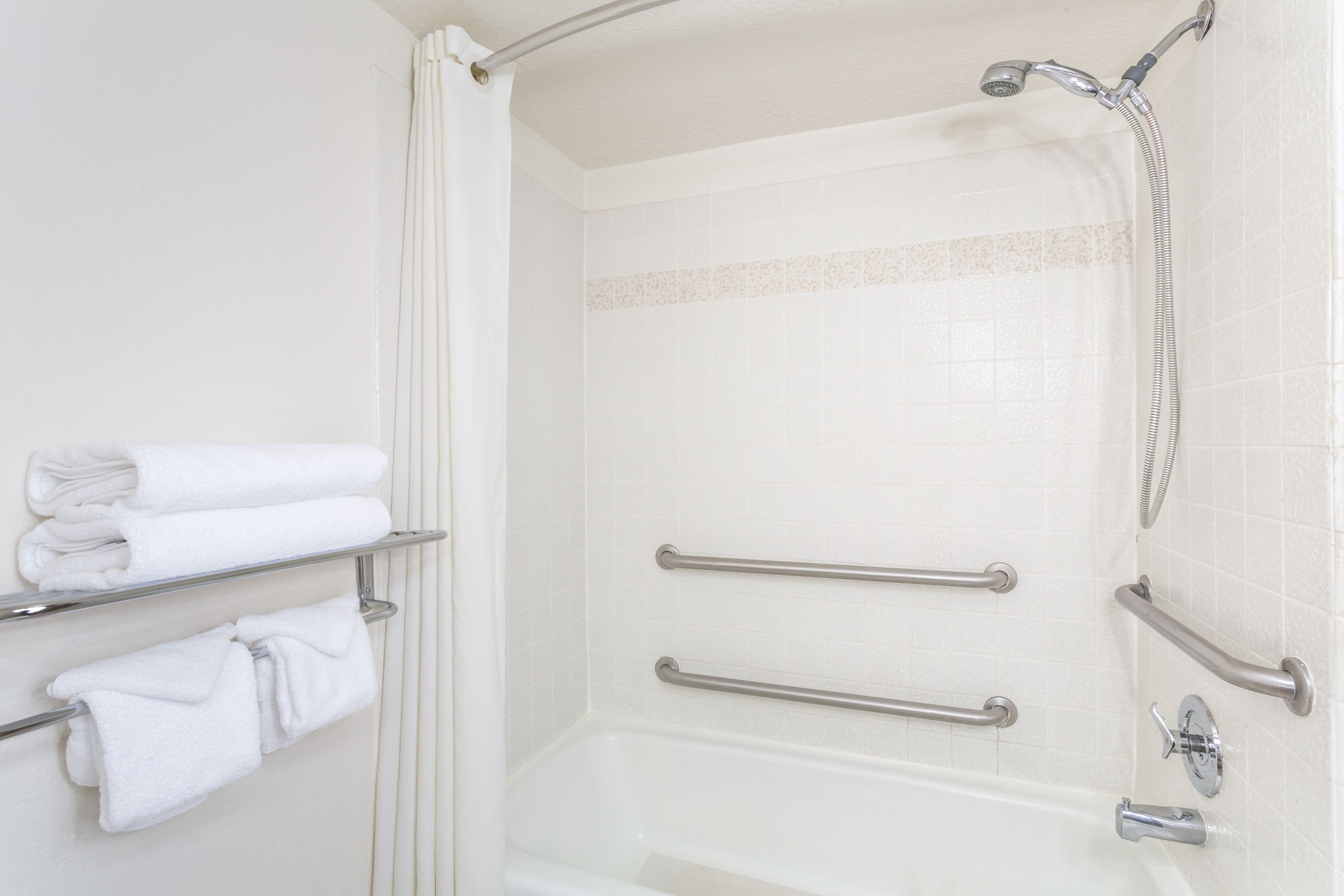 Guest room at the Super 8 by Wyndham Salina/Scenic Hills Area in Salina, Utah