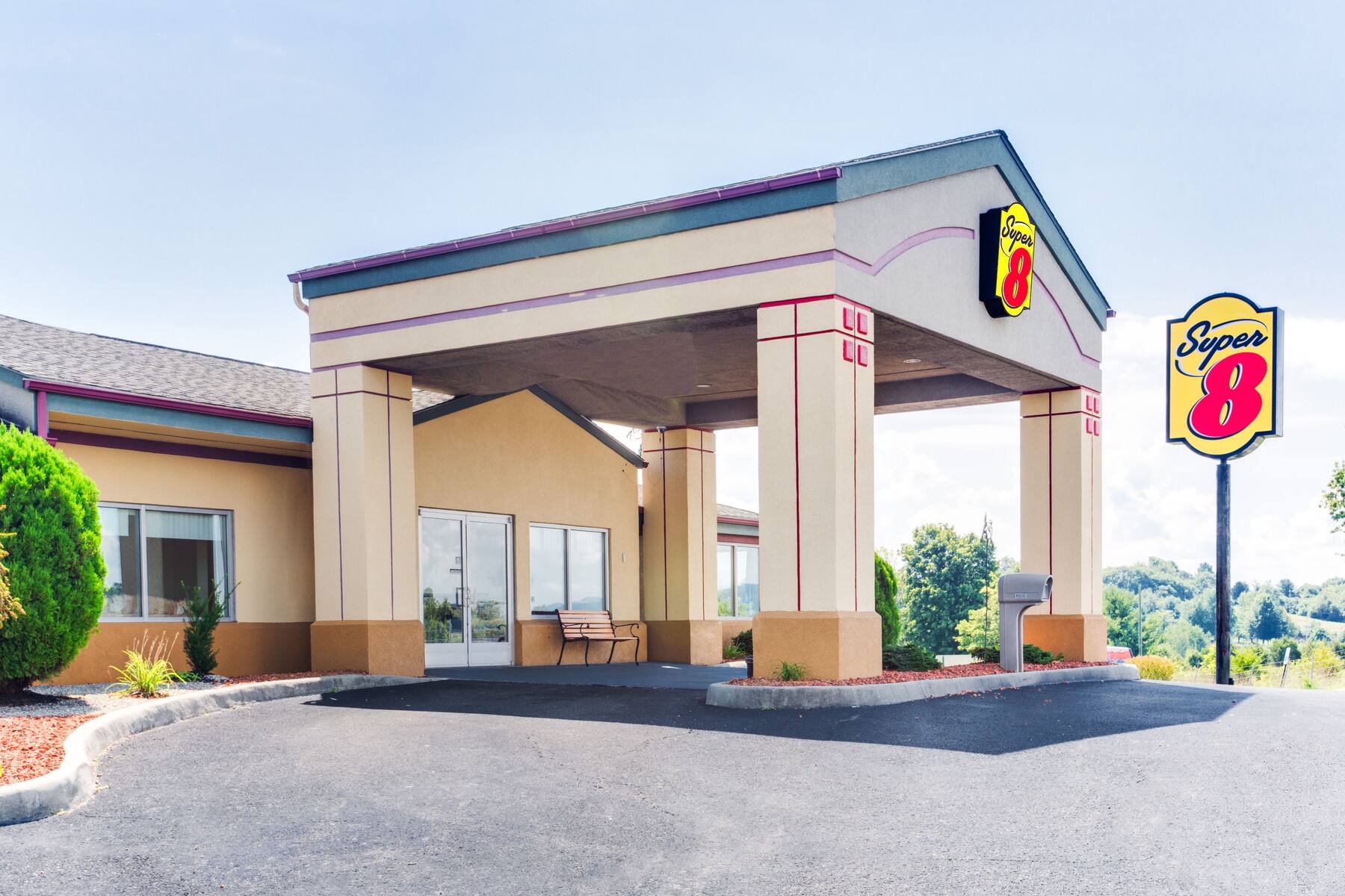 Exterior of Super 8 Dublin hotel in Dublin, Virginia Exterior of Super 8 Dublin hotel in Dublin, Virginia