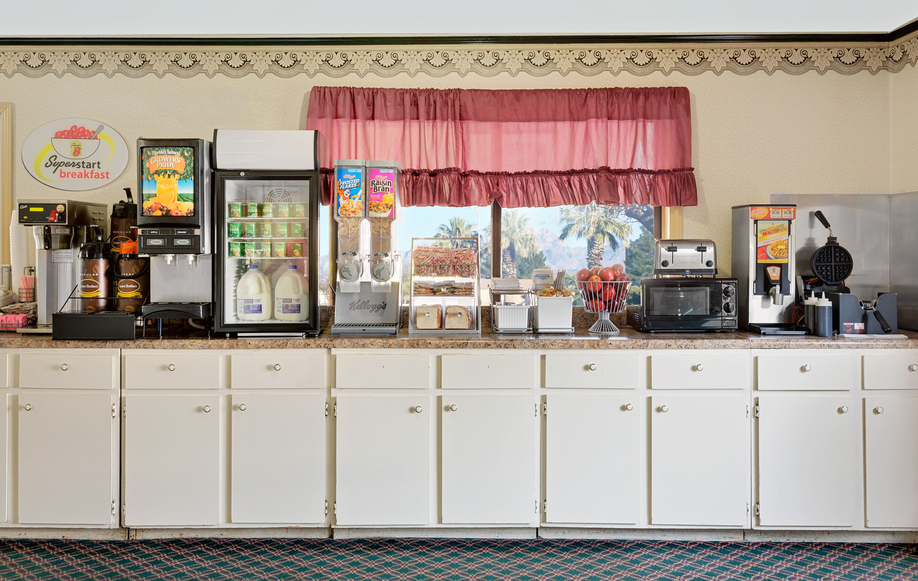 Free breakfast at Super 8 by Wyndham Hillsville in Hillsville, Virginia