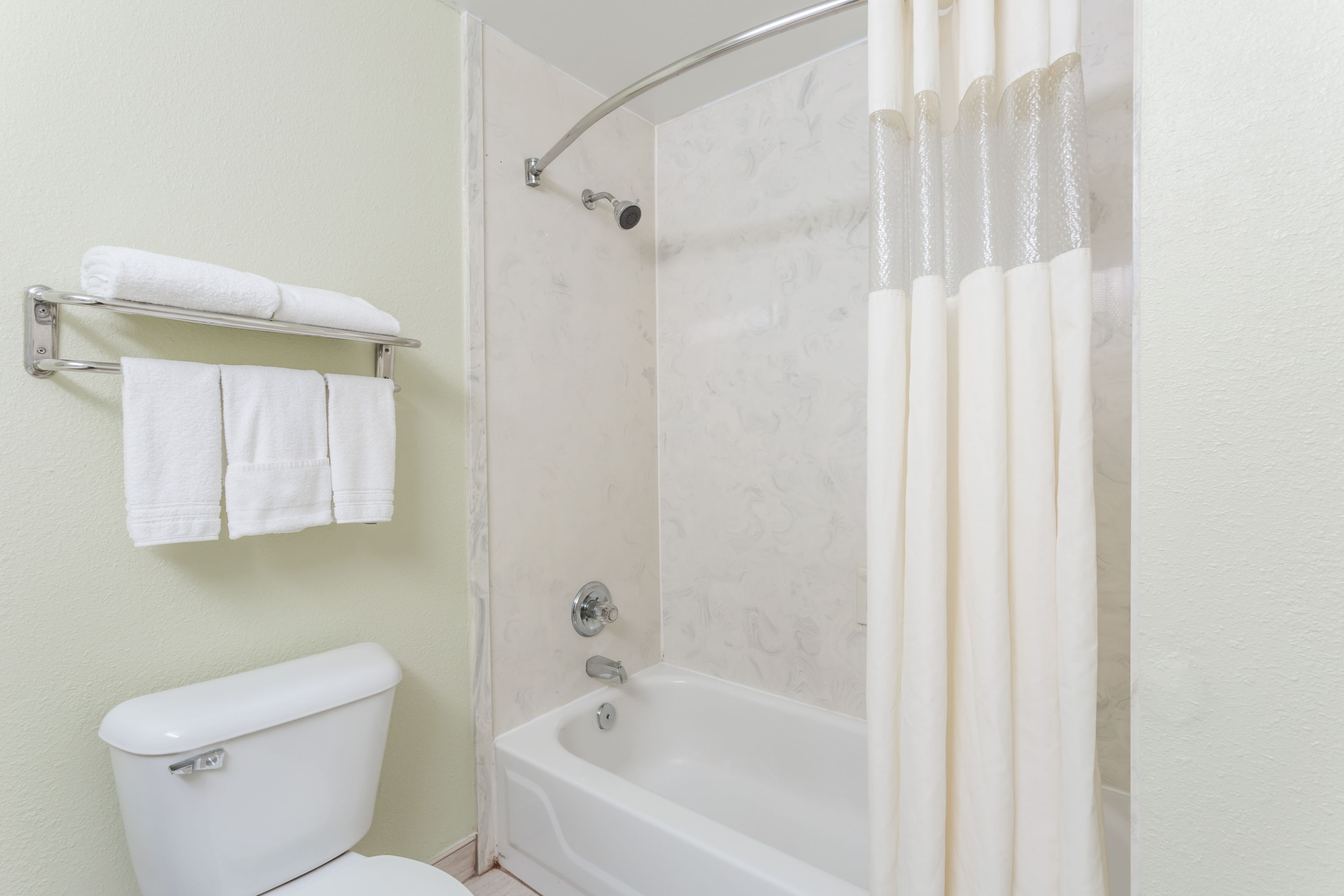 Guest room at the Super 8 by Wyndham Hull Street Midlothian/Richmond Area in Midlothian, Virginia