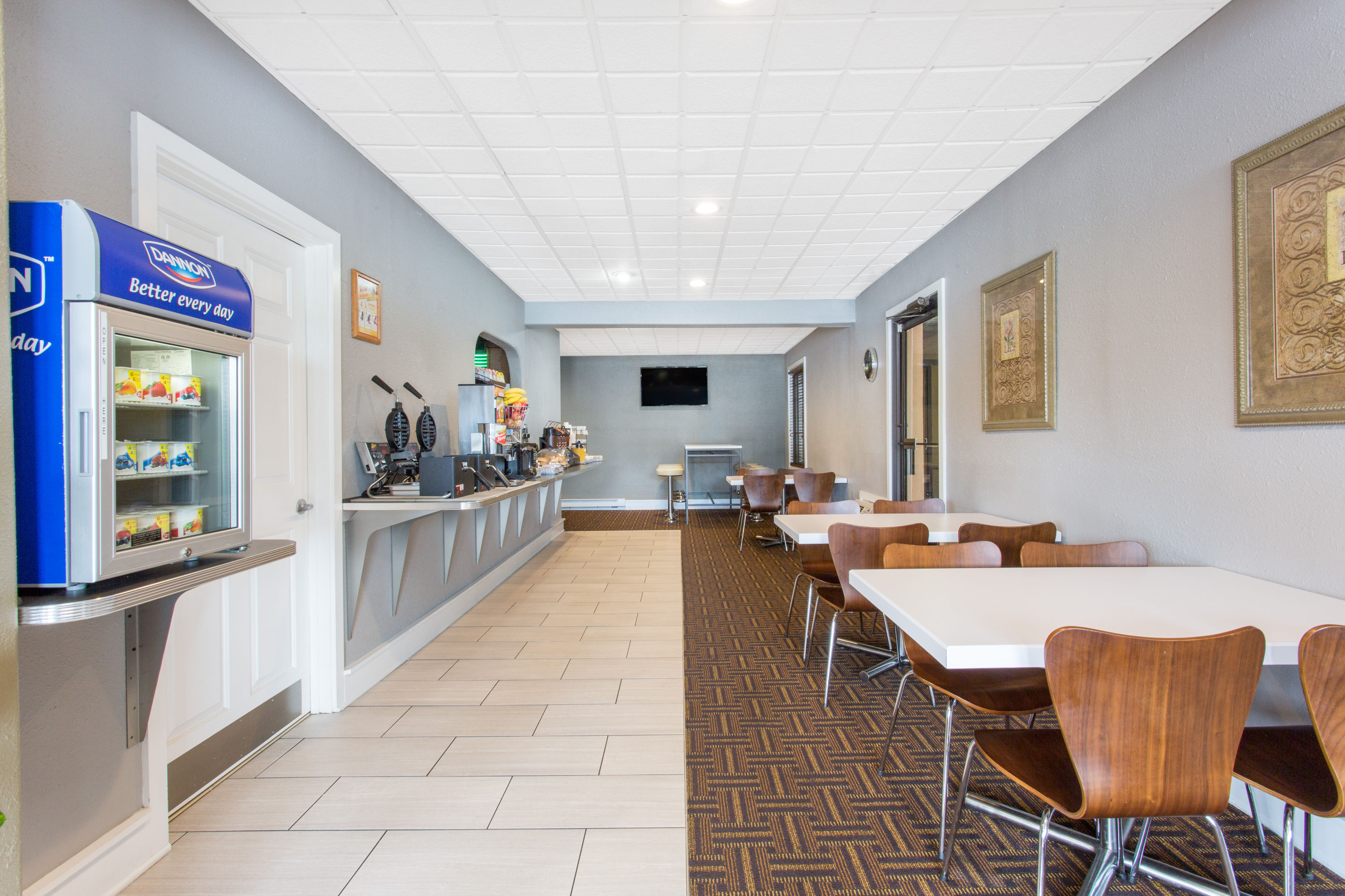 Free breakfast at Super 8 by Wyndham Wytheville in Wytheville, Virginia