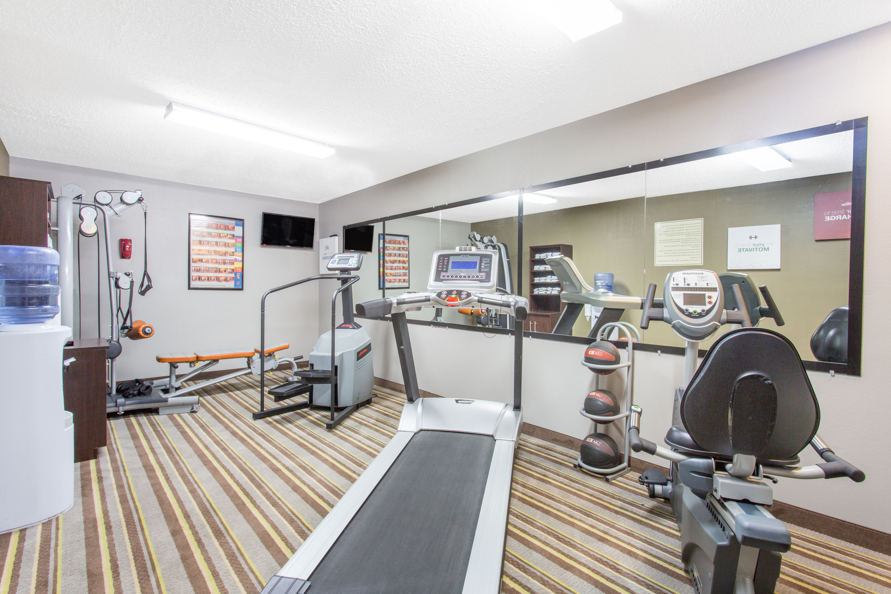 Fitness room at Super 8 by Wyndham Wytheville in Wytheville, Virginia