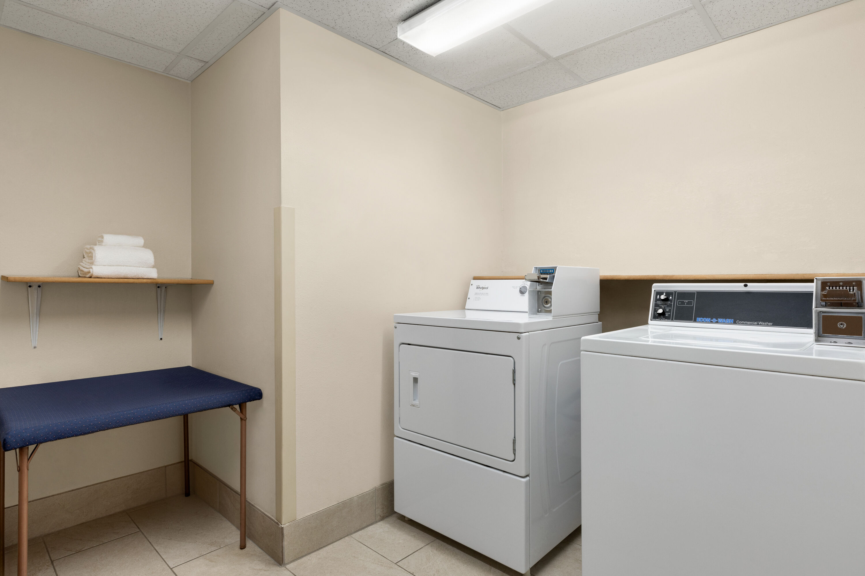 Laundry facilities at Super 8 by Wyndham Germantown/Milwaukee in Germantown, Wisconsin