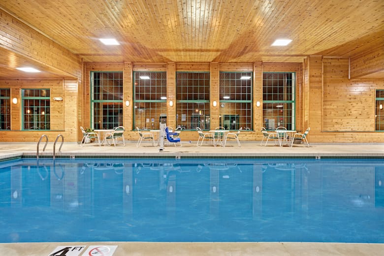 Pool at the Super 8 Hudson in Hudson, Wisconsin