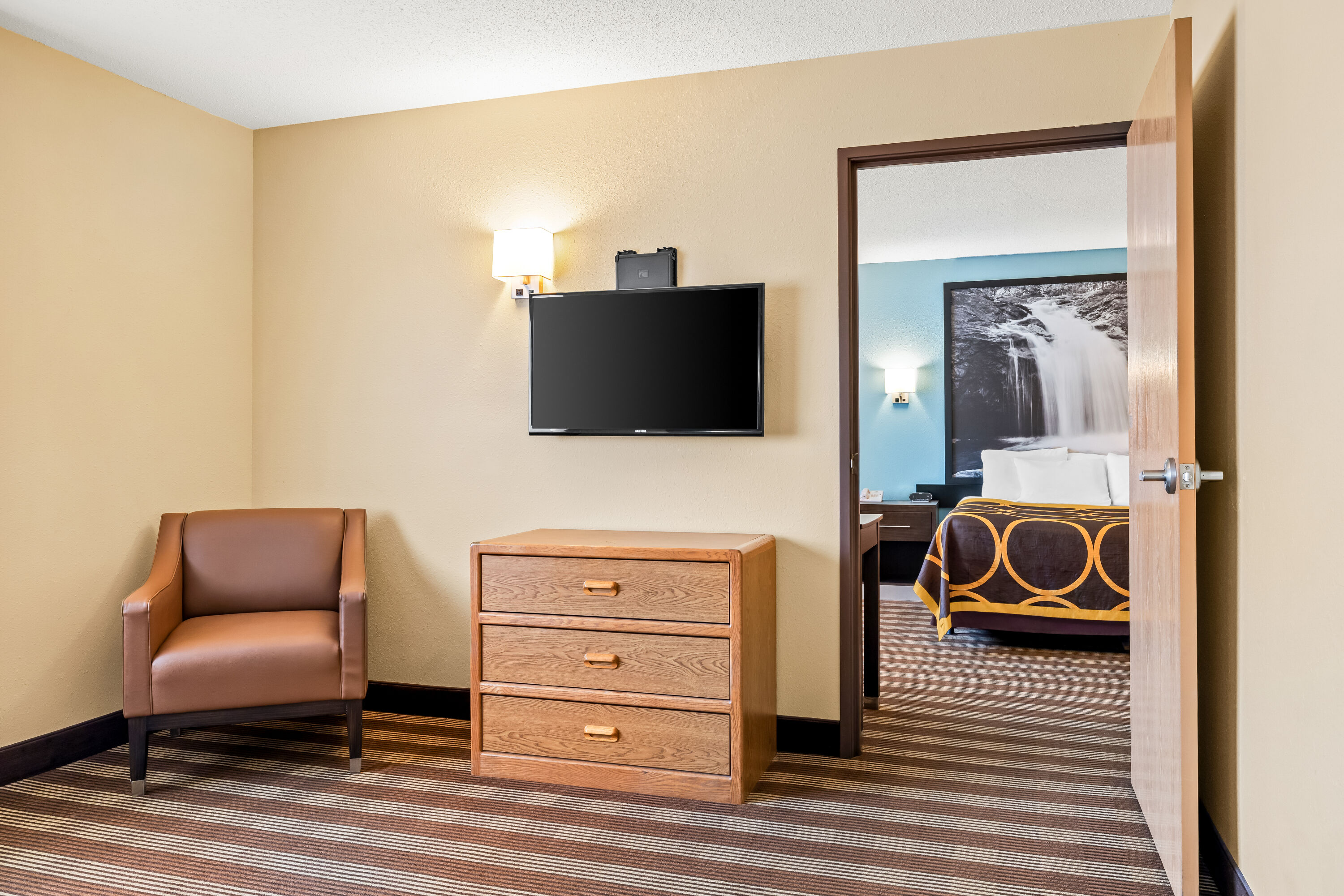 Super 8 by Wyndham Osseo WI suite in Osseo, Wisconsin