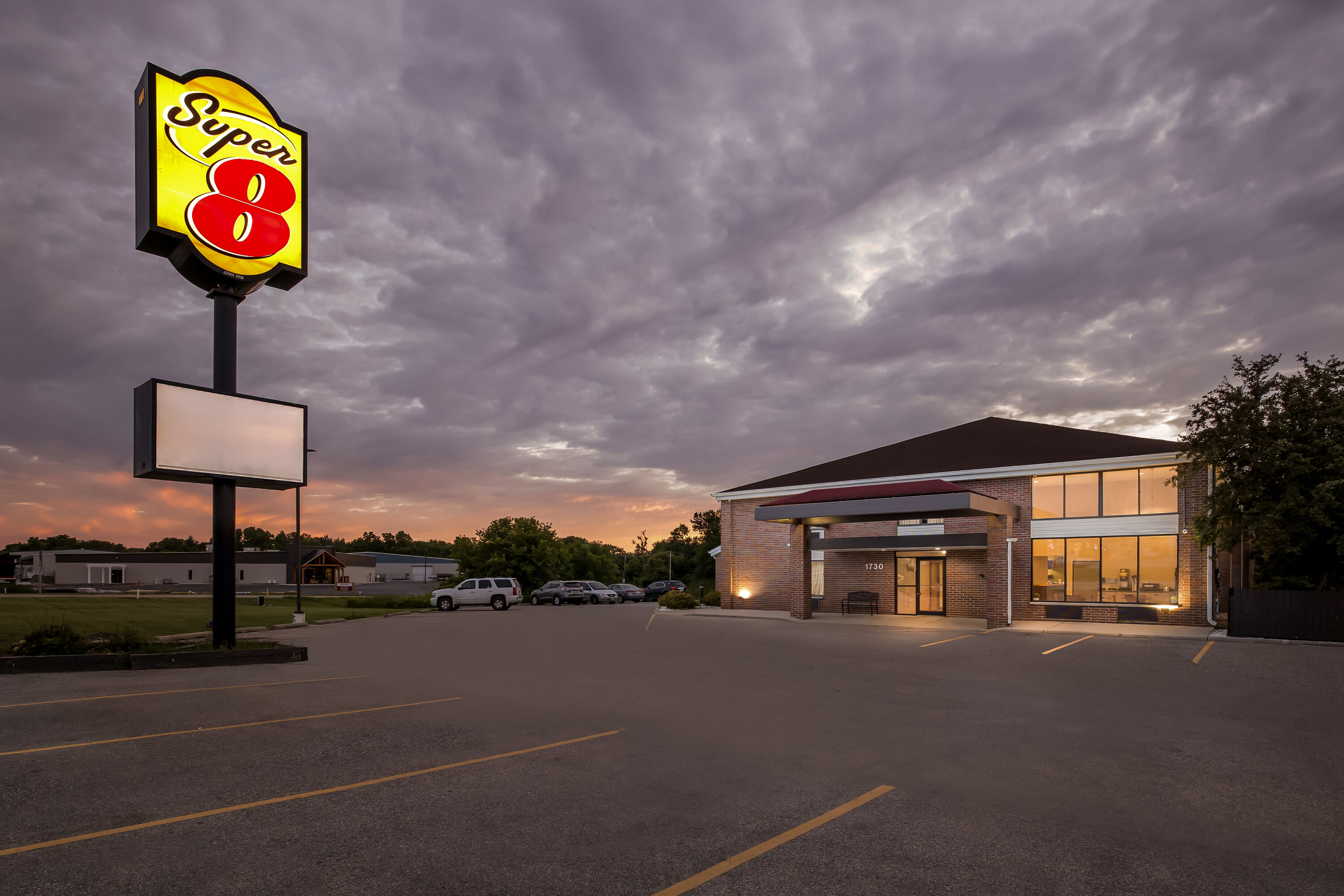 Exterior of Super 8 by Wyndham Watertown WI hotel in Watertown, Wisconsin