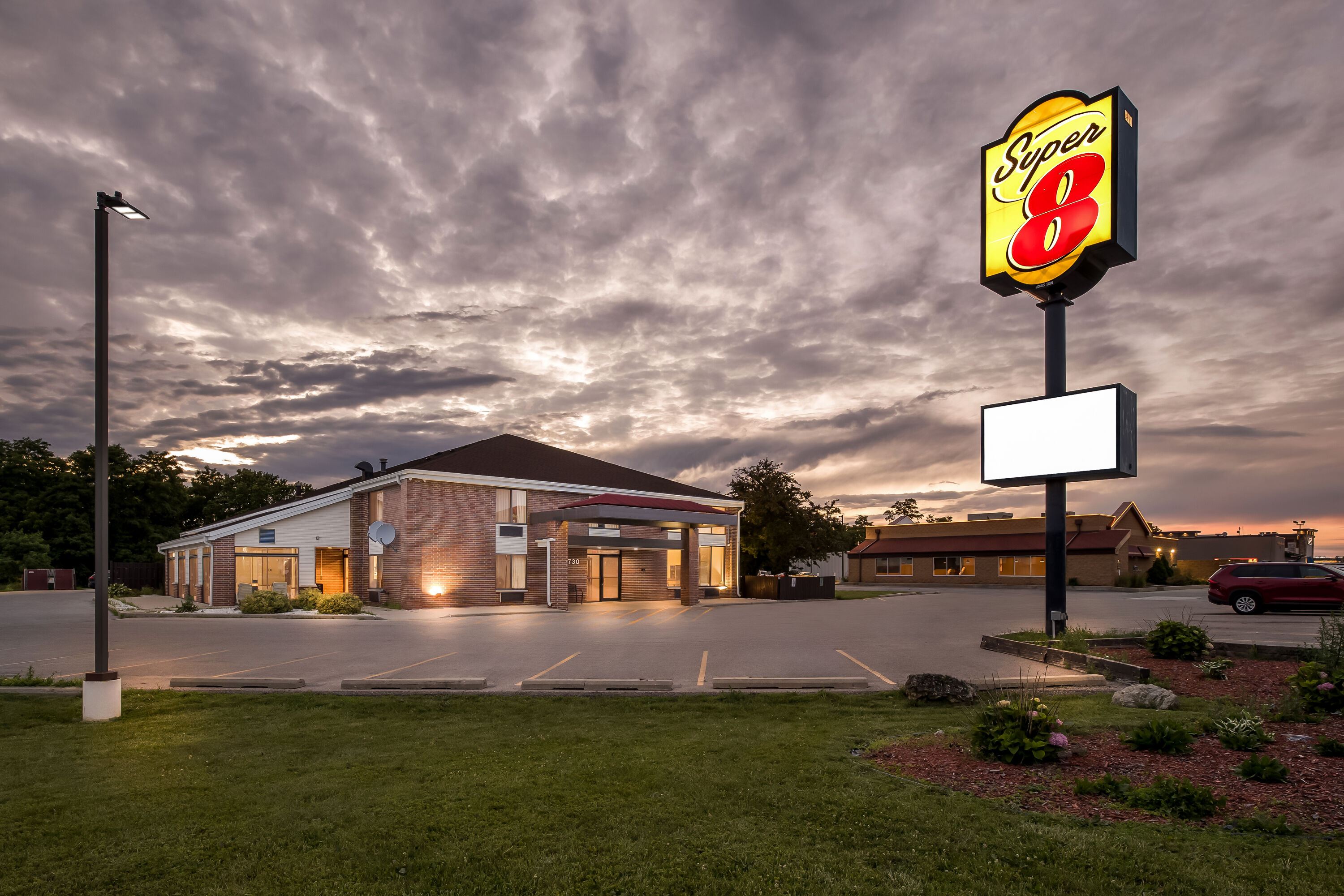 Exterior of Super 8 by Wyndham Watertown WI hotel in Watertown, Wisconsin