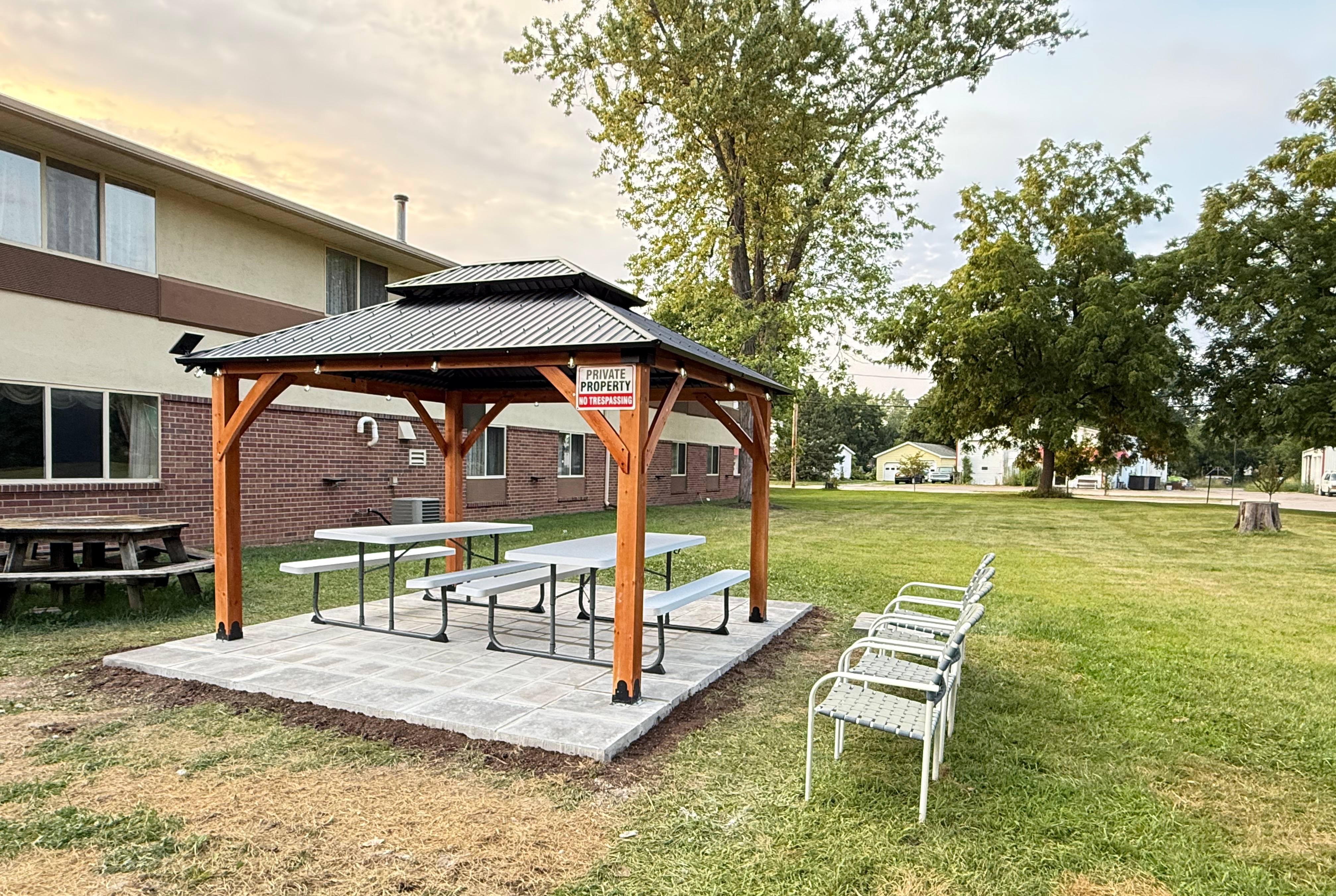 Gazebo at Super 8 by Wyndham Whitewater WI in Whitewater, Wisconsin