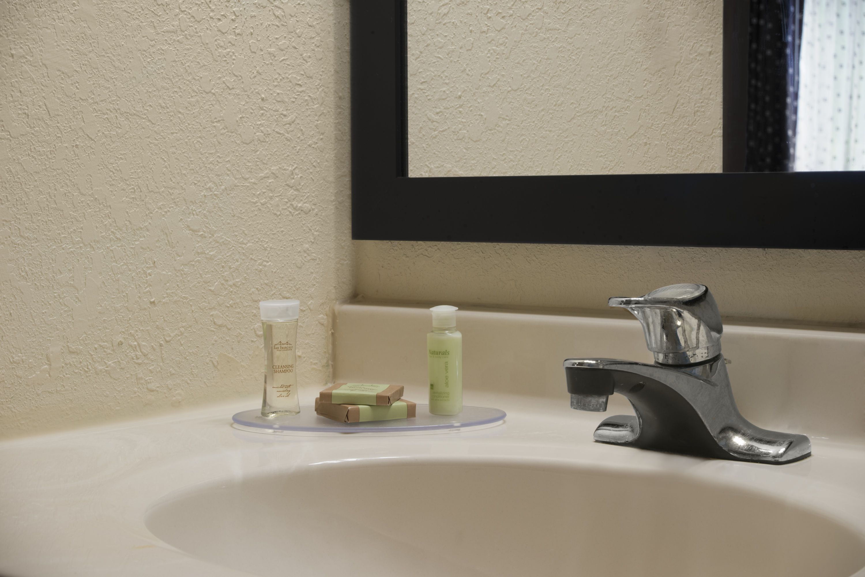 Guest room at the Super 8 by Wyndham Whitewater WI in Whitewater, Wisconsin