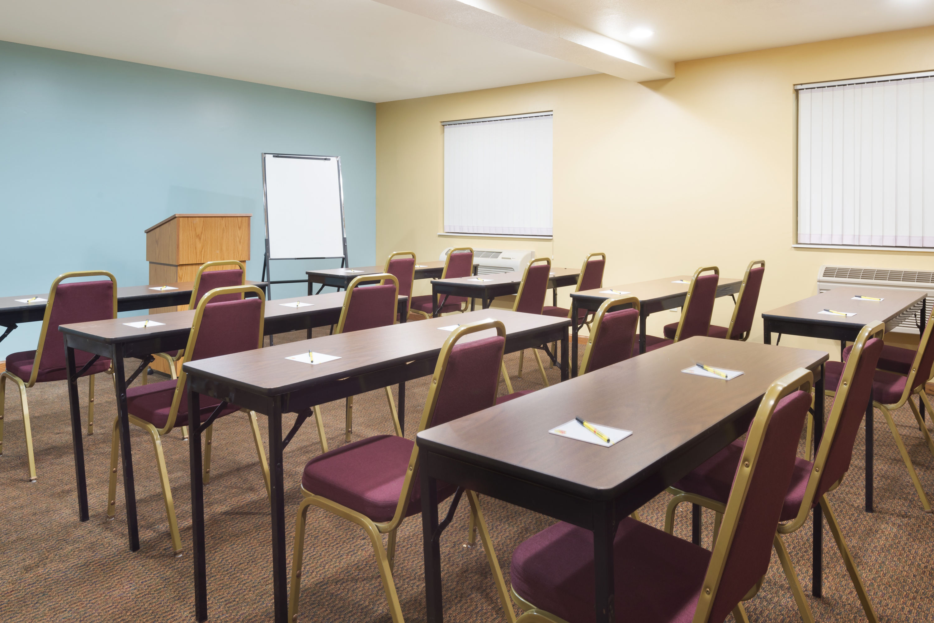 Meeting room at Super 8 by Wyndham Morgantown in Morgantown, West Virginia