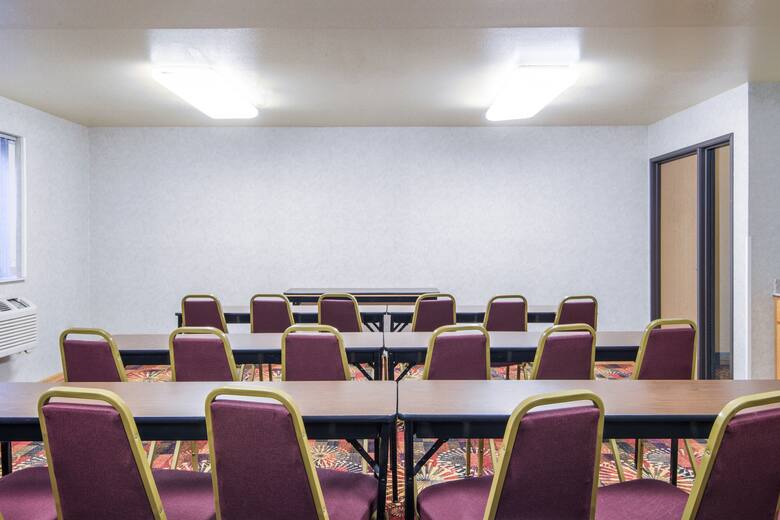 Meeting room at Super 8 Wheeling in Wheeling, West Virginia