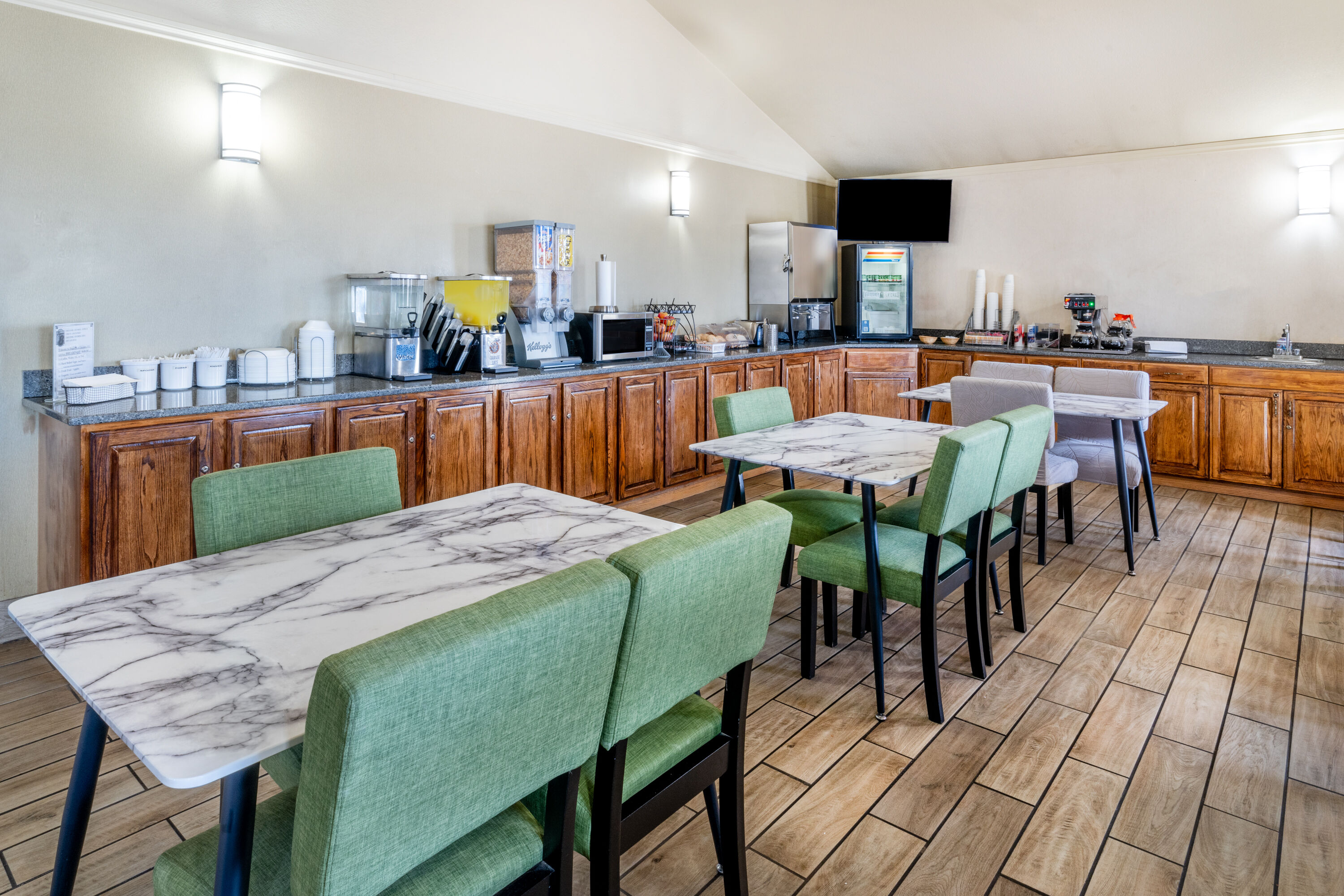 Free breakfast at Super 8 by Wyndham Cheyenne WY in Cheyenne, Wyoming