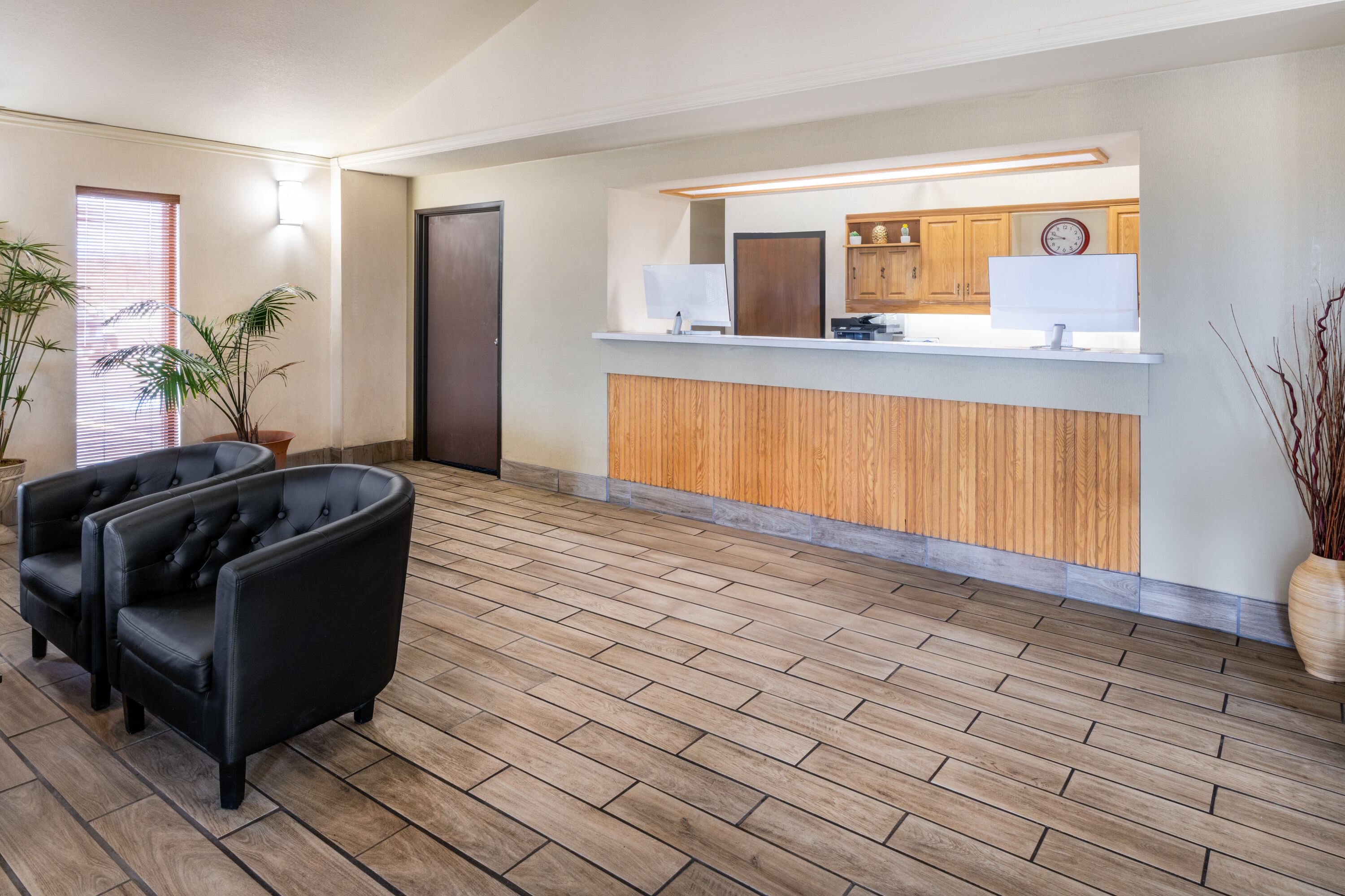 Super 8 by Wyndham Cheyenne WY reception in Cheyenne, Wyoming