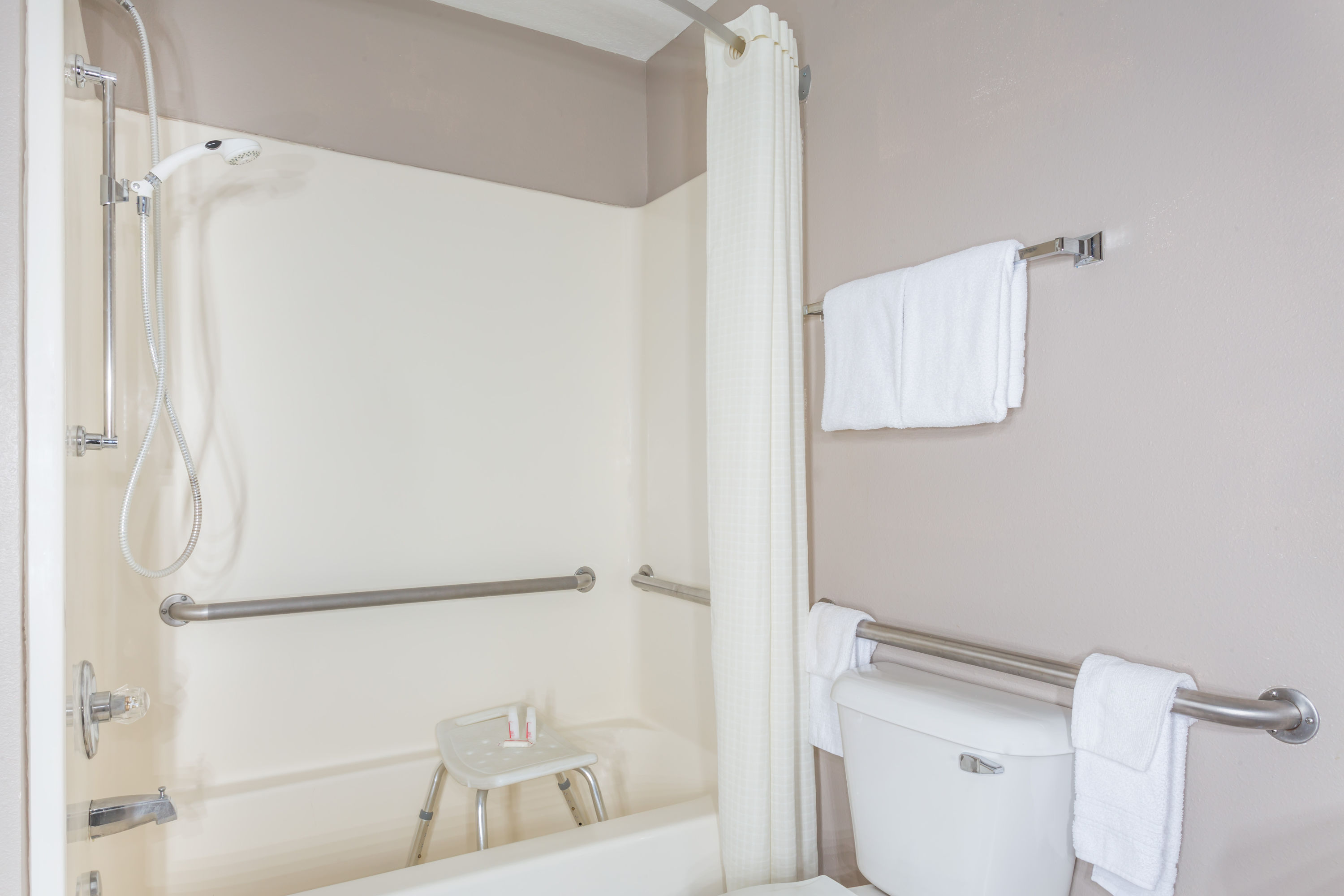 Guest room at the Super 8 by Wyndham Rock Springs in Rock Springs, Wyoming