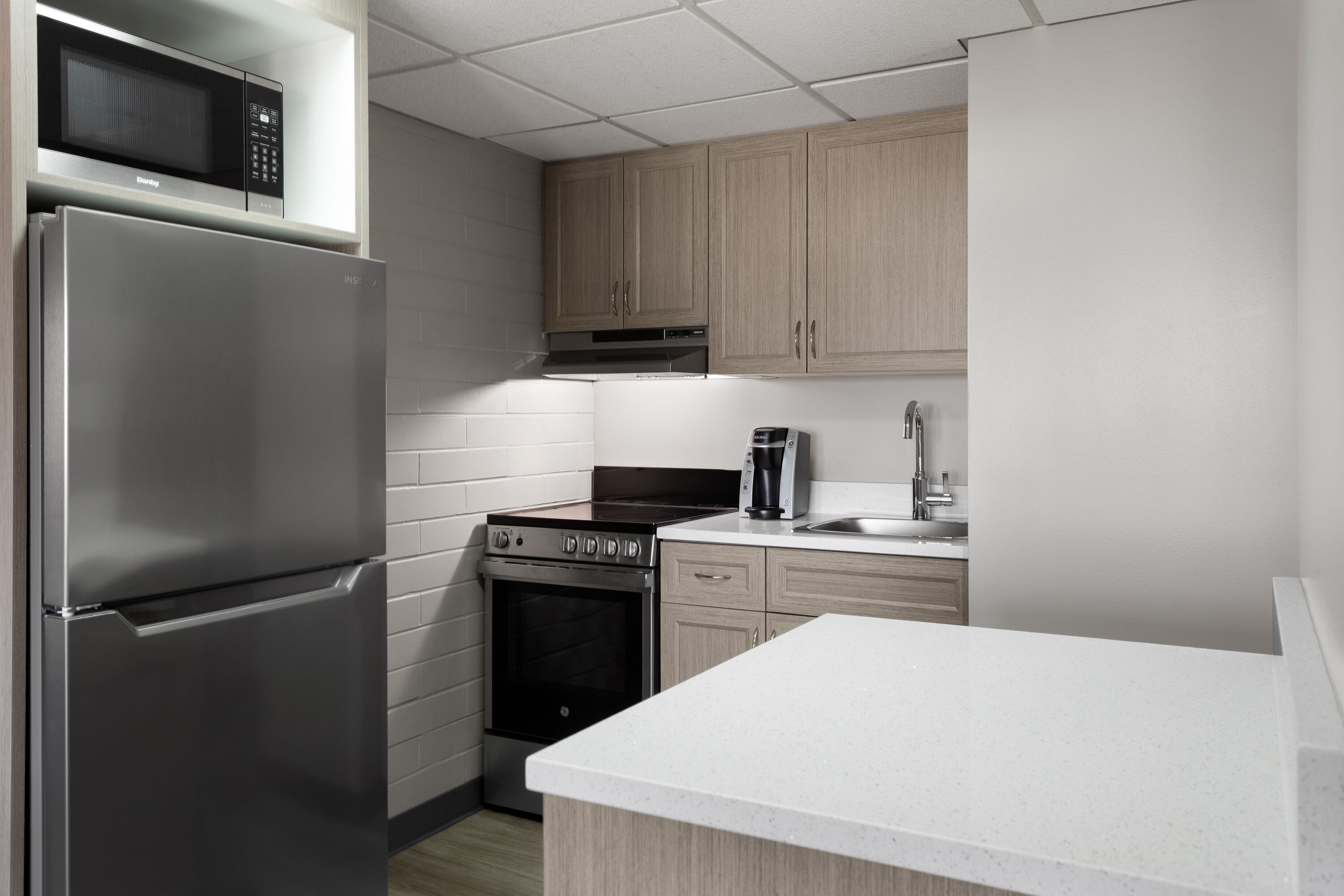 Guest room at the Travelodge by Wyndham Grande Prairie in Grande Prairie, Alberta