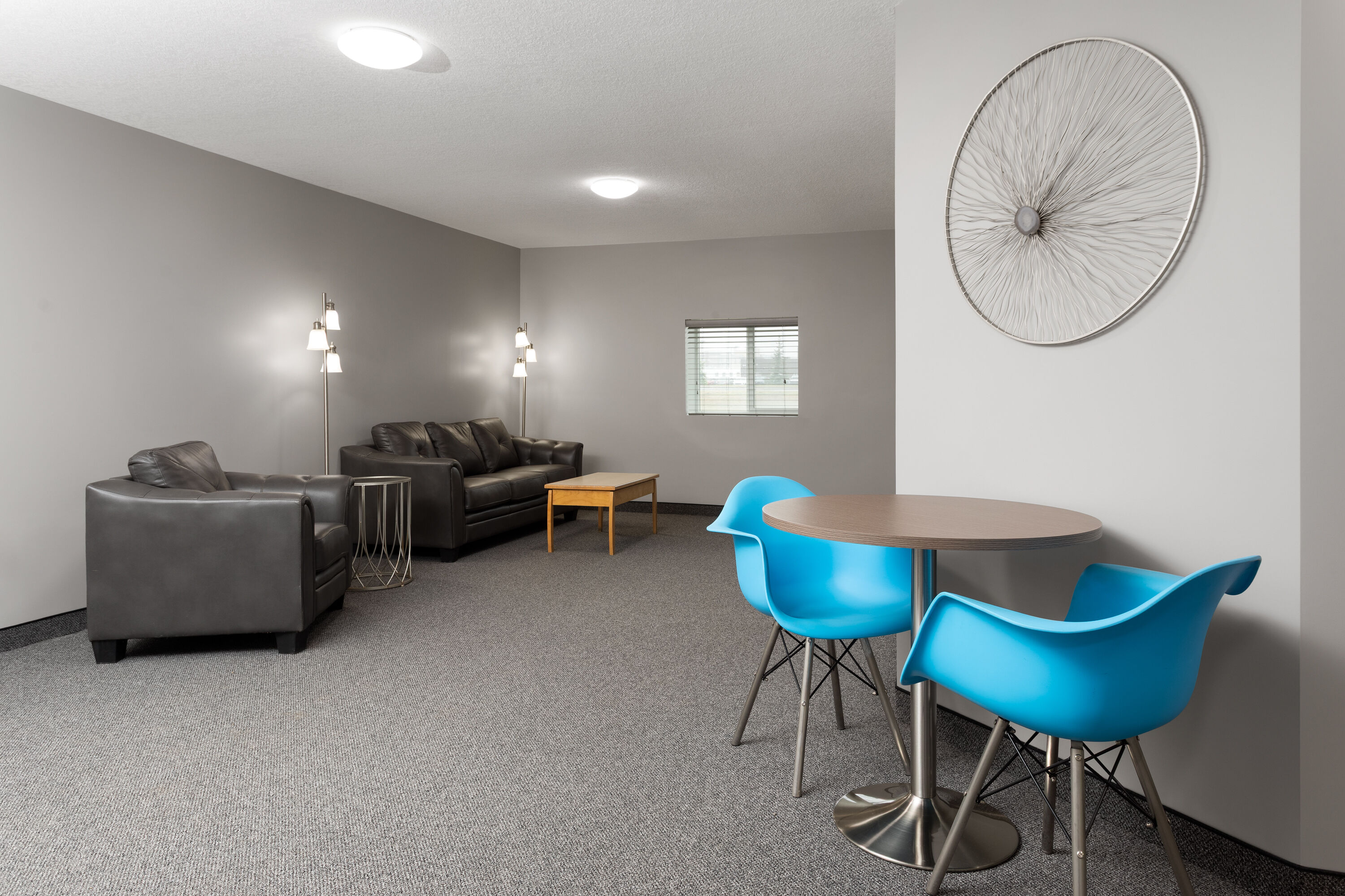 Guest room at the Travelodge by Wyndham Grande Prairie in Grande Prairie, Alberta