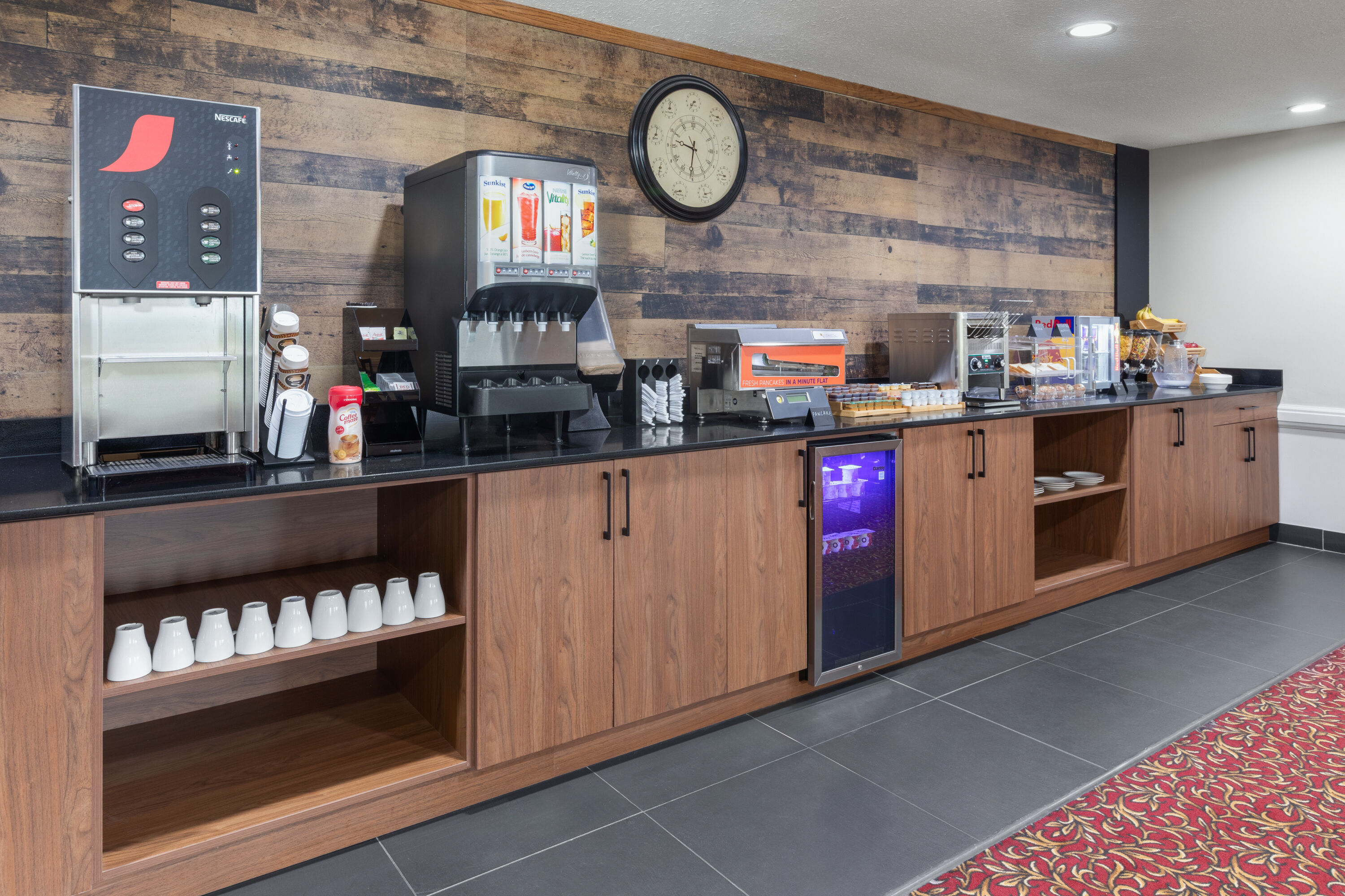 Free breakfast at Travelodge by Wyndham Valleyview AB in Valleyview, Alberta