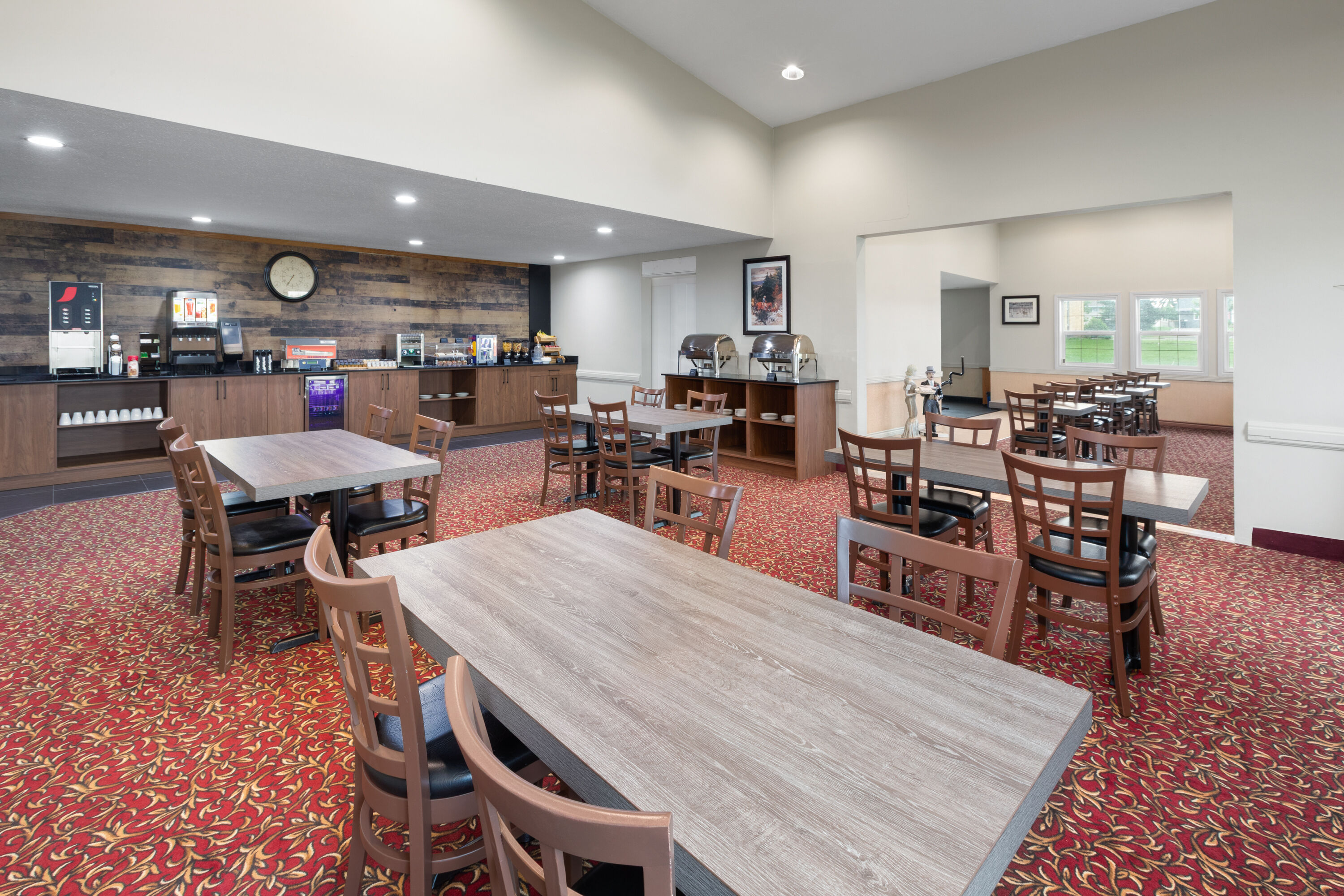 Free breakfast at Travelodge by Wyndham Valleyview AB in Valleyview, Alberta