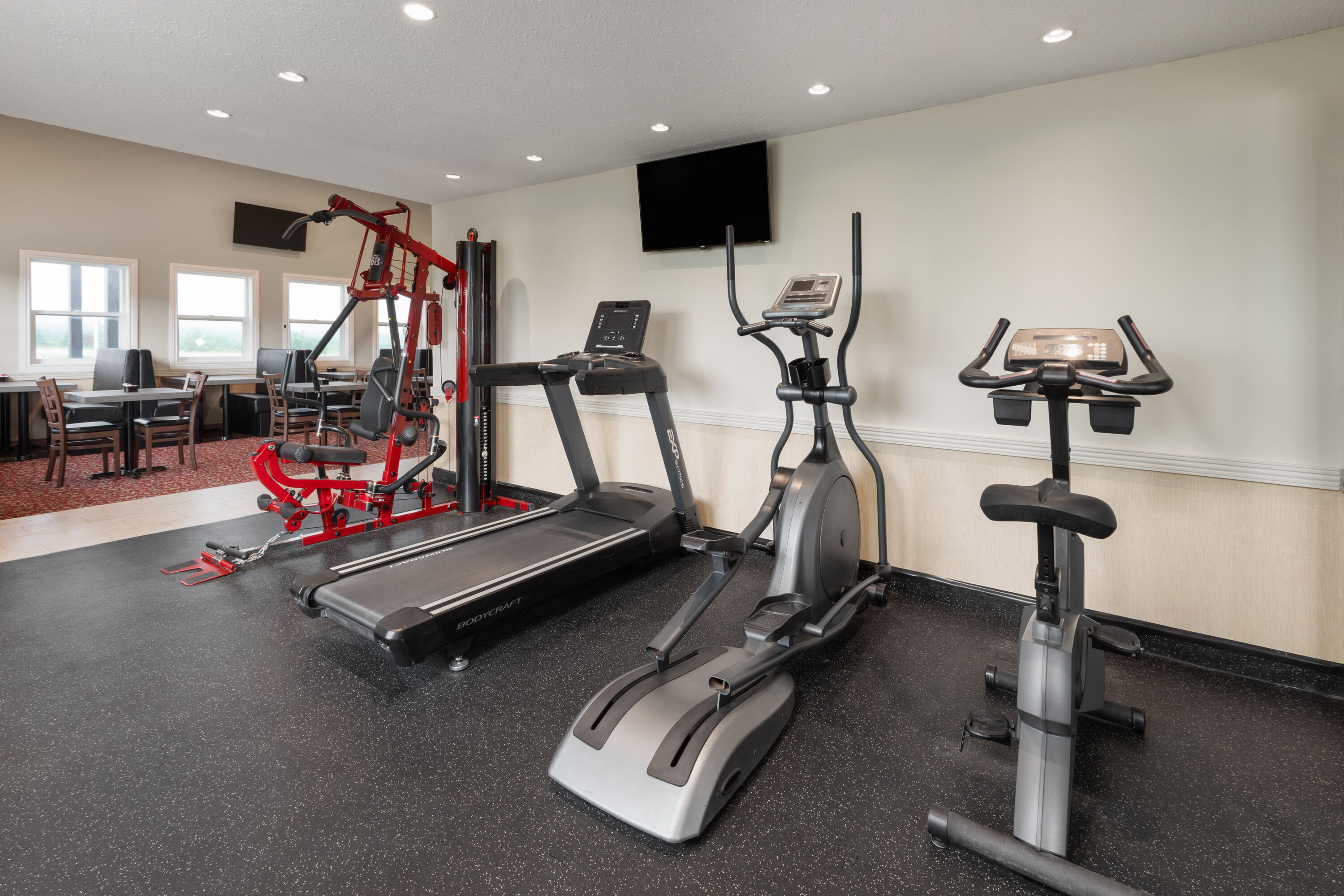 Fitness room at Travelodge by Wyndham Valleyview AB in Valleyview, Alberta