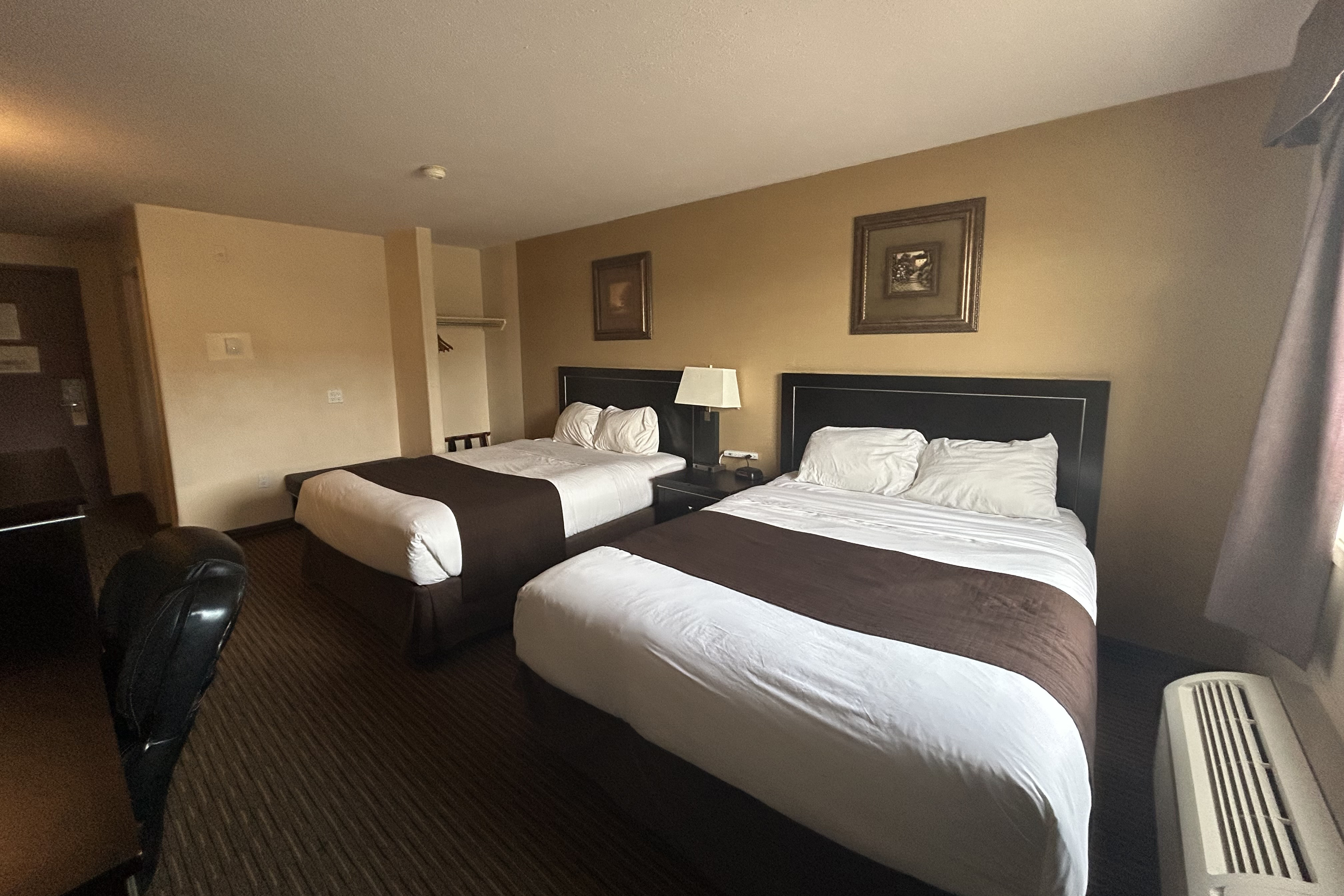 Guest room at the Travelodge by Wyndham Valleyview AB in Valleyview, Alberta