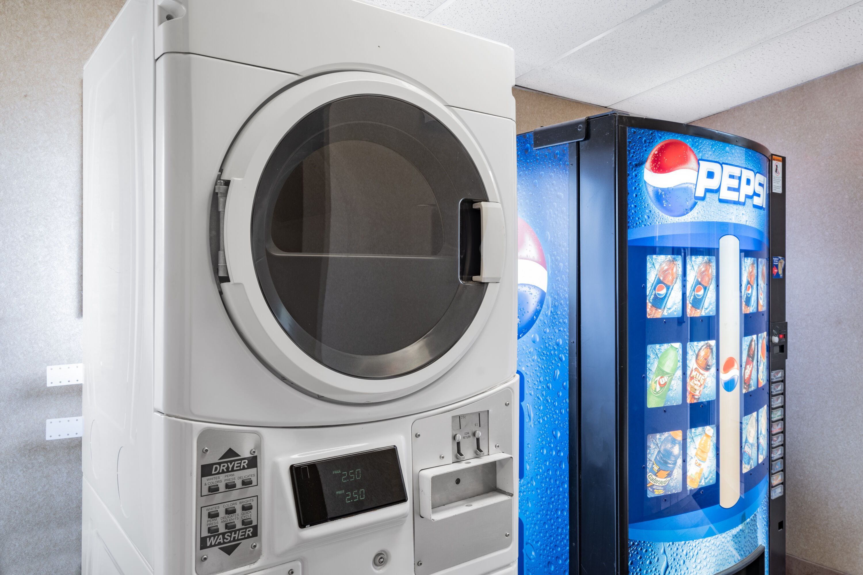 Laundry facilities at Travelodge by Wyndham Fort St John in Fort St. John, British Columbia