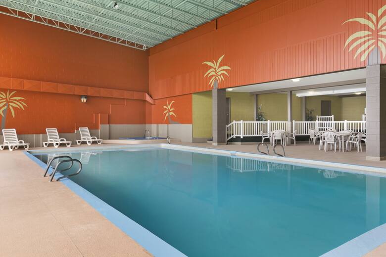 Pool at the Travelodge Edmundston in Edmundston, New Brunswick