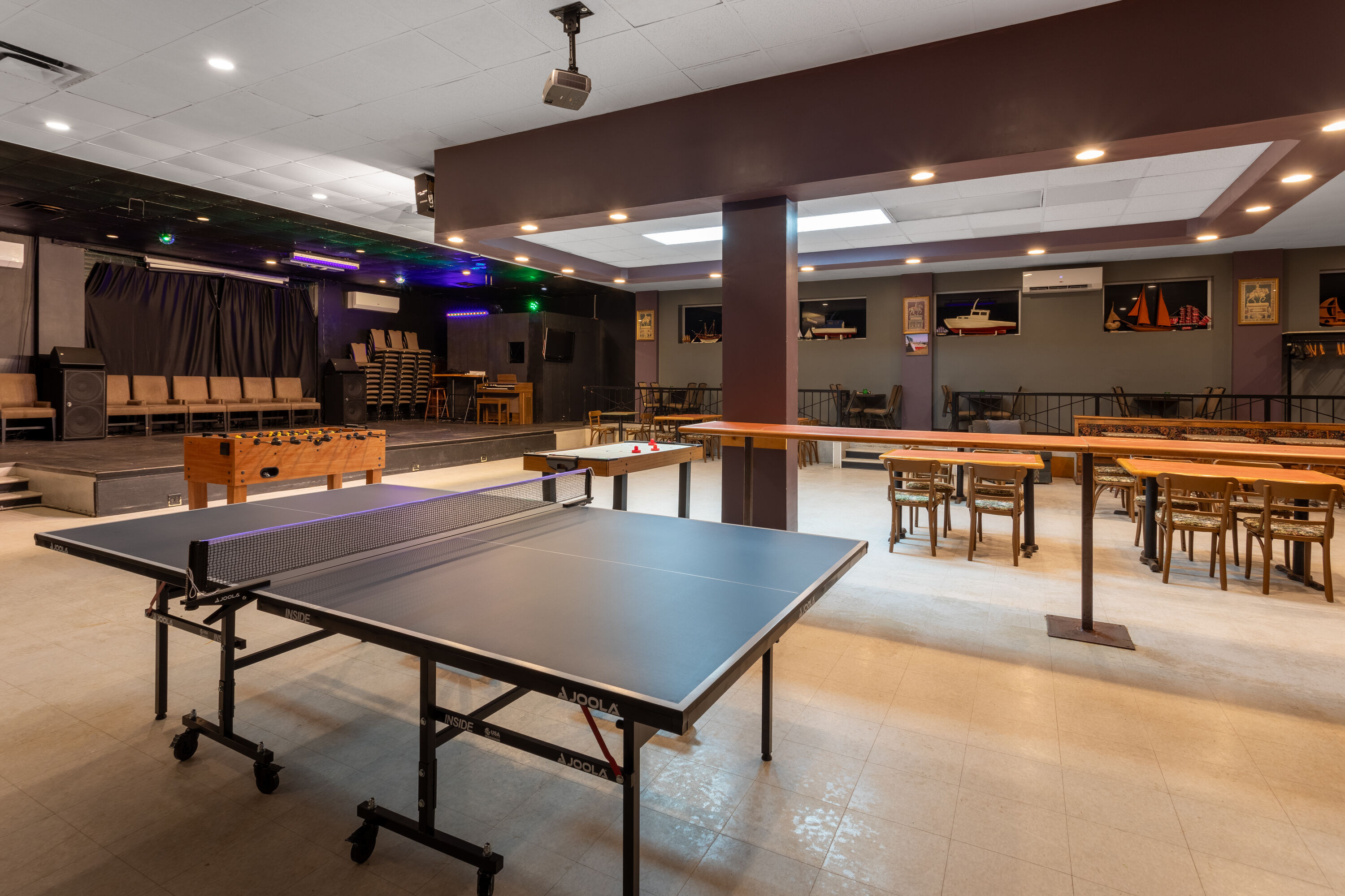 Game room at Travelodge by Wyndham Amherst in Amherst, Nova Scotia