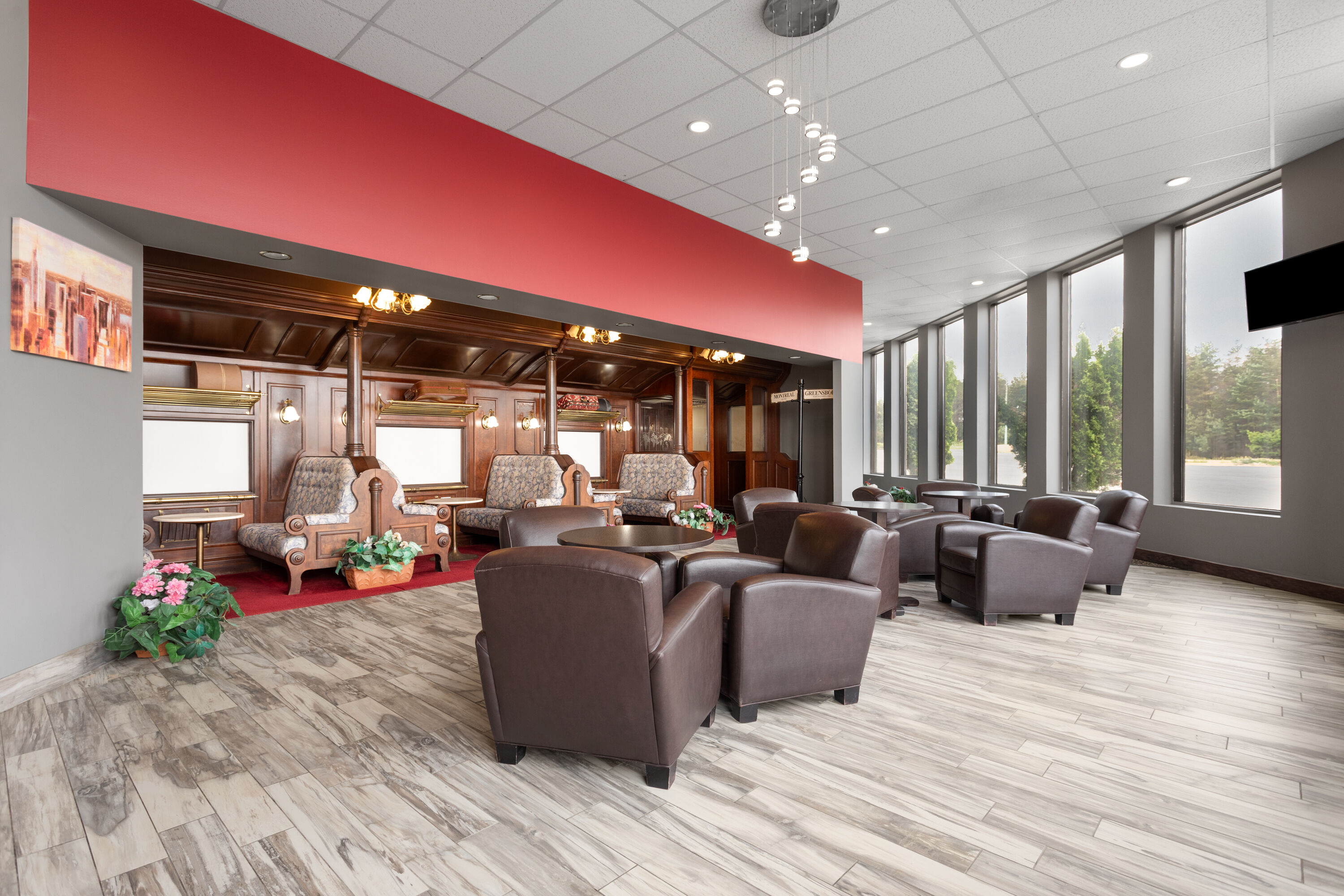 Travelodge by Wyndham Lindsay lobby feature in Lindsay, Ontario