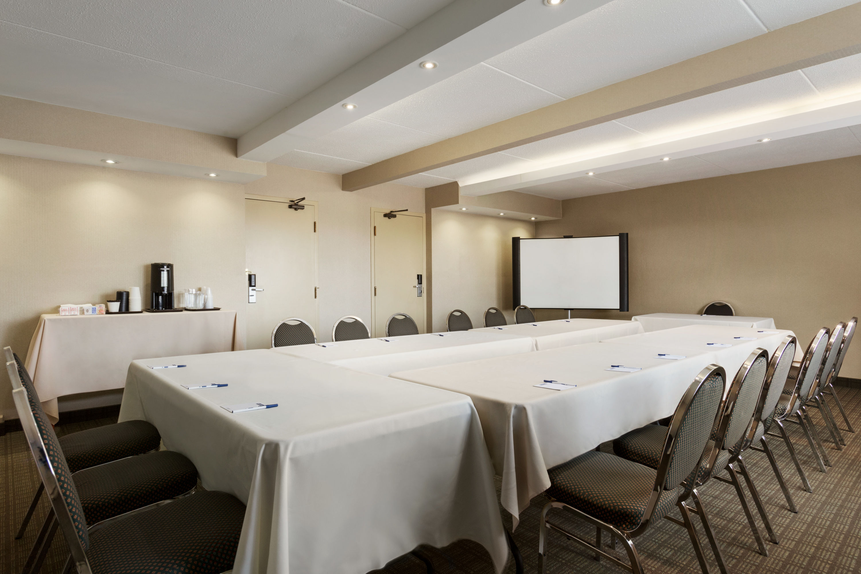 U-shape meeting room at Travelodge by Wyndham Toronto East in Toronto, Ontario