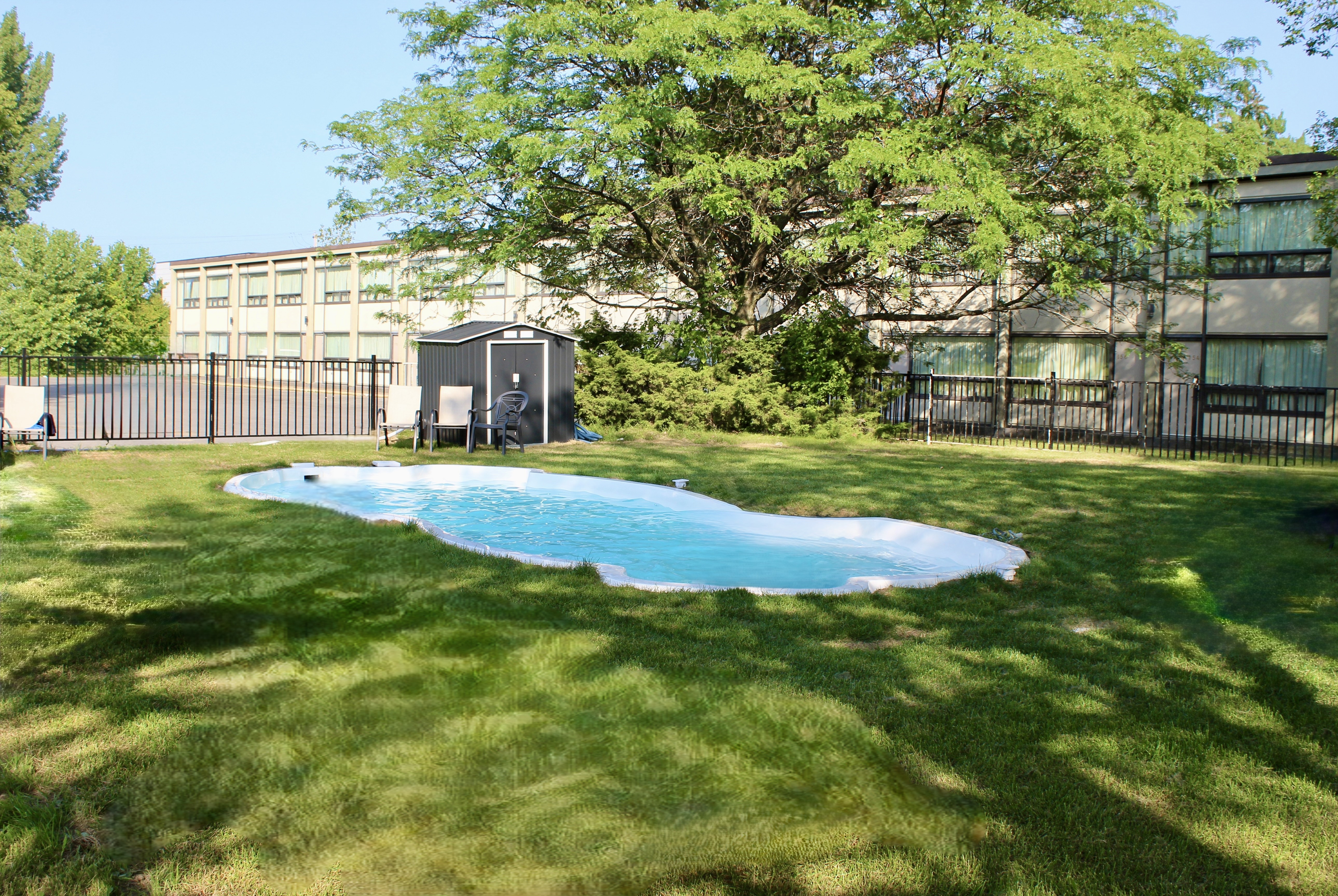 Pool at the Travelodge by Wyndham Trois-Rivieres in Trois Rivieres, Quebec