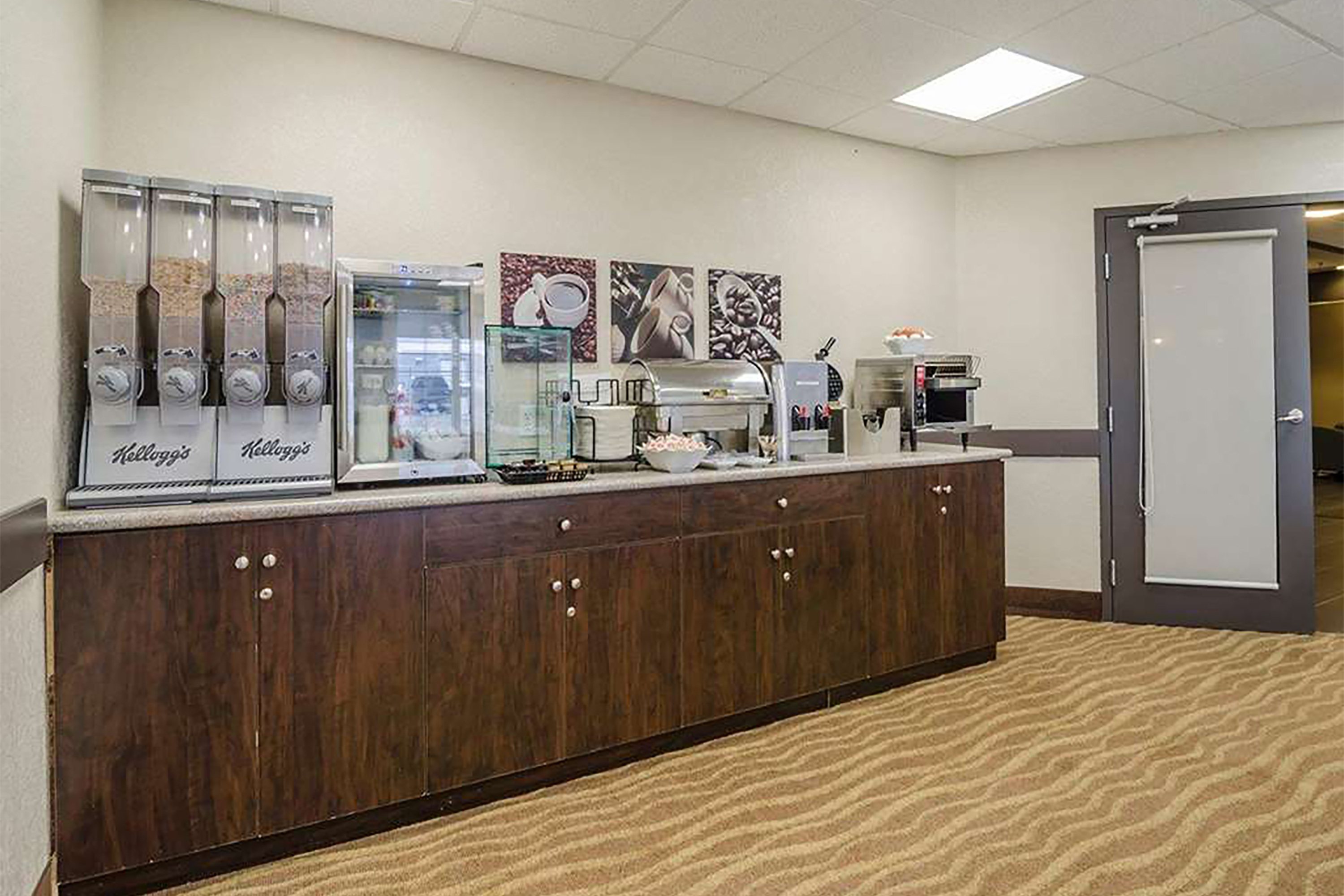 Free breakfast at Travelodge Suites by Wyndham Estevan in Estevan, Saskatchewan