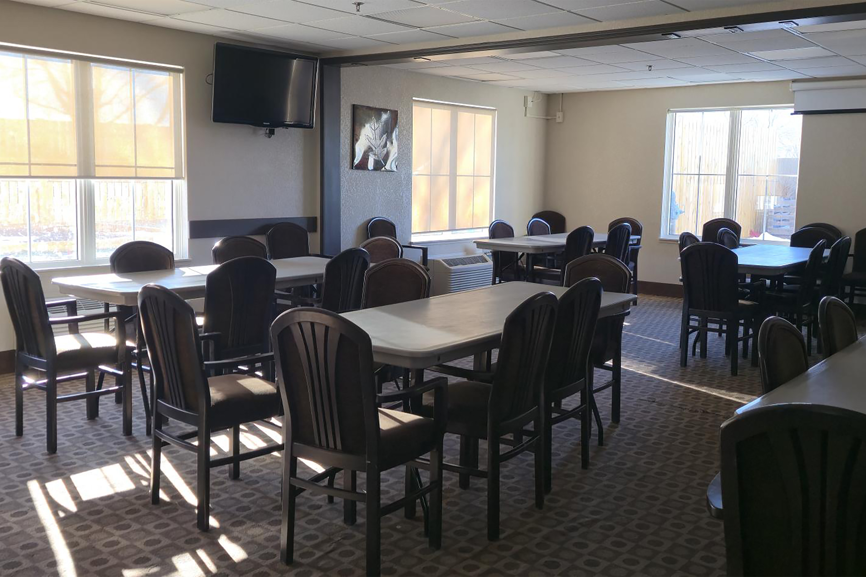 Free breakfast at Travelodge Suites by Wyndham Estevan in Estevan, Saskatchewan