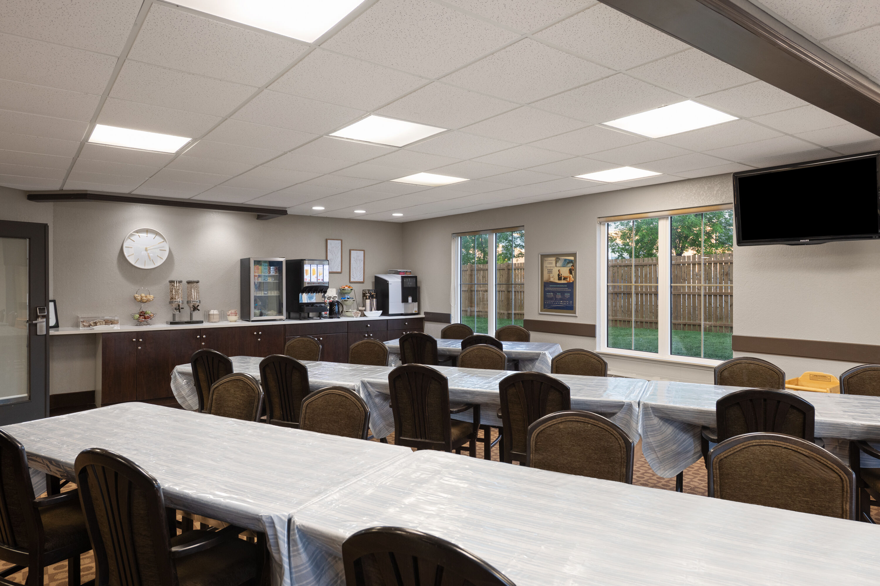Free breakfast at Travelodge Suites by Wyndham Estevan in Estevan, Saskatchewan