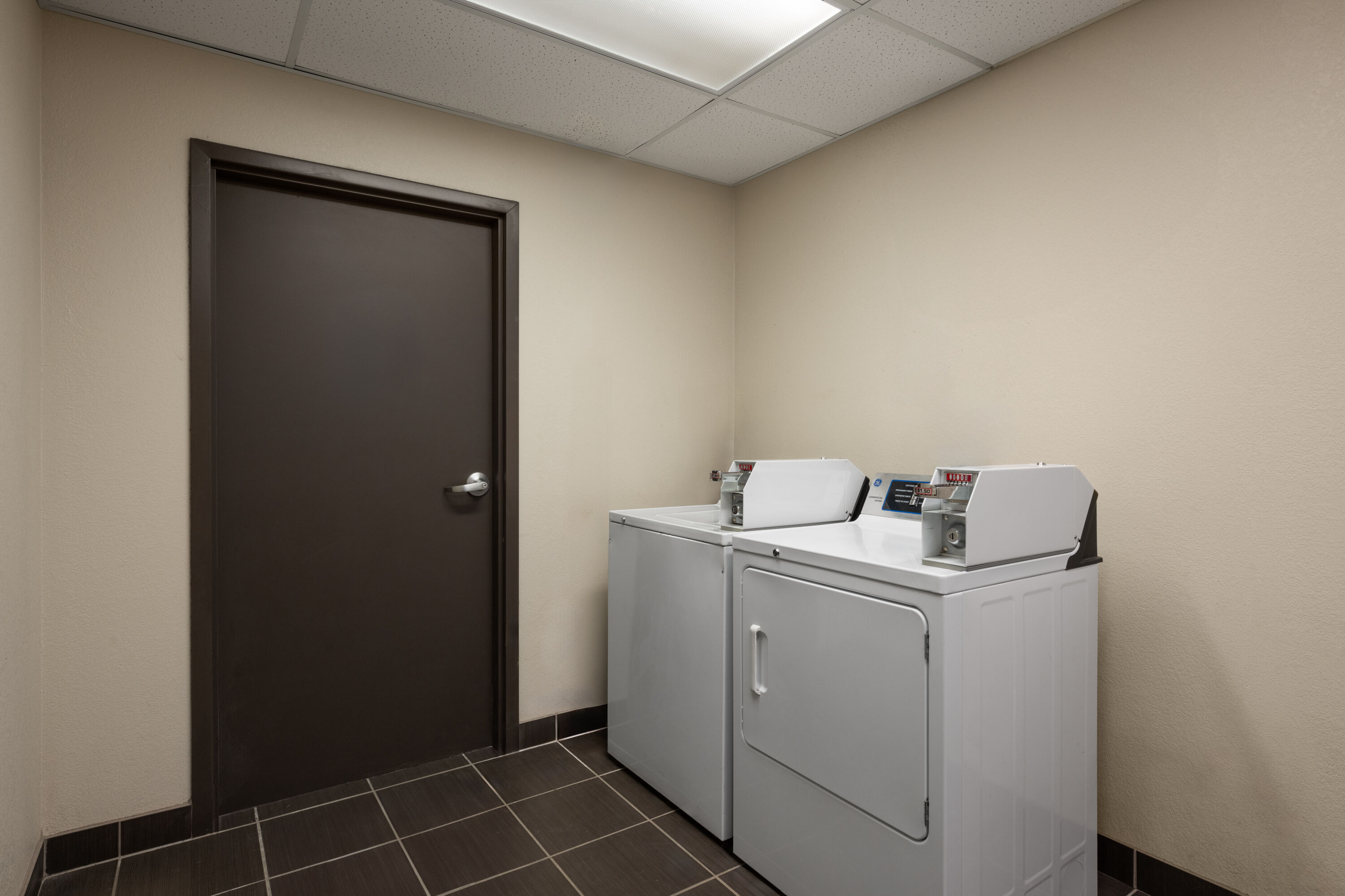 Laundry facilities at Travelodge Suites by Wyndham Estevan in Estevan, Saskatchewan