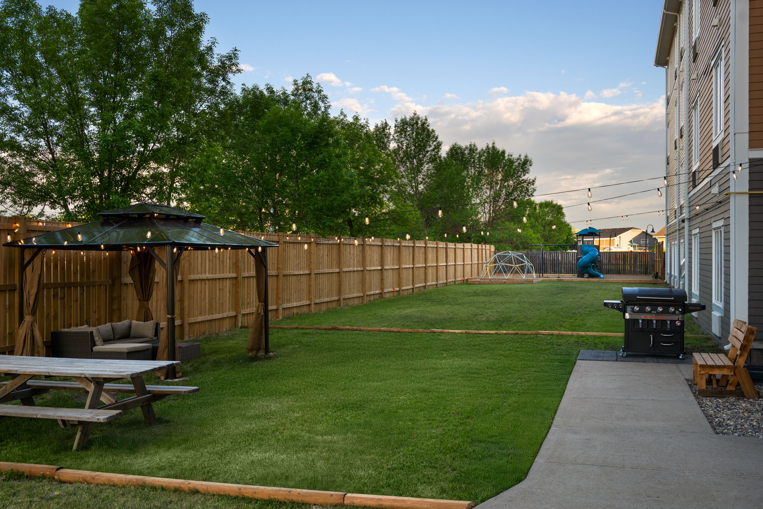 Playground at Travelodge Suites by Wyndham Estevan in Estevan, Saskatchewan