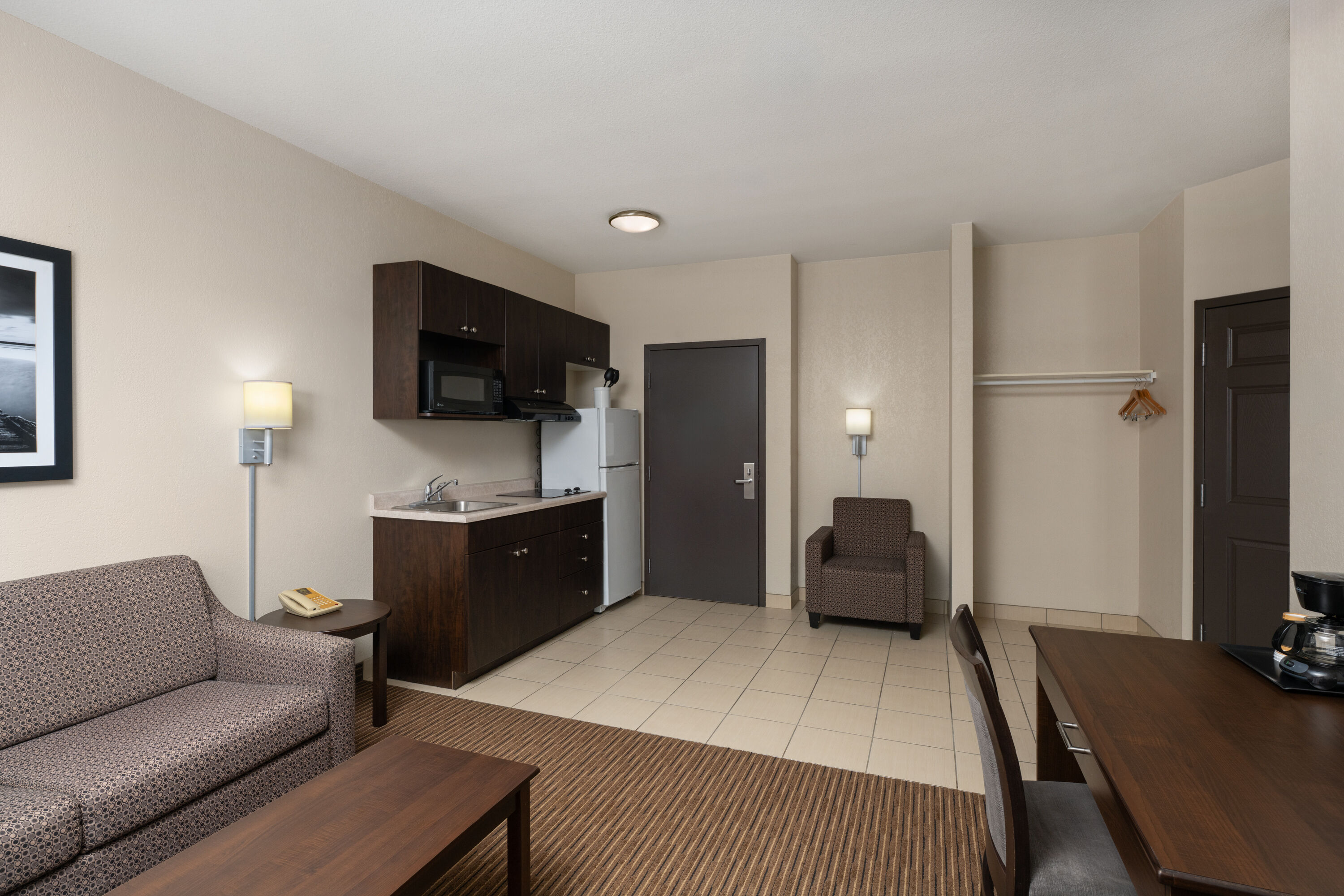Travelodge Suites by Wyndham Estevan suite in Estevan, Saskatchewan