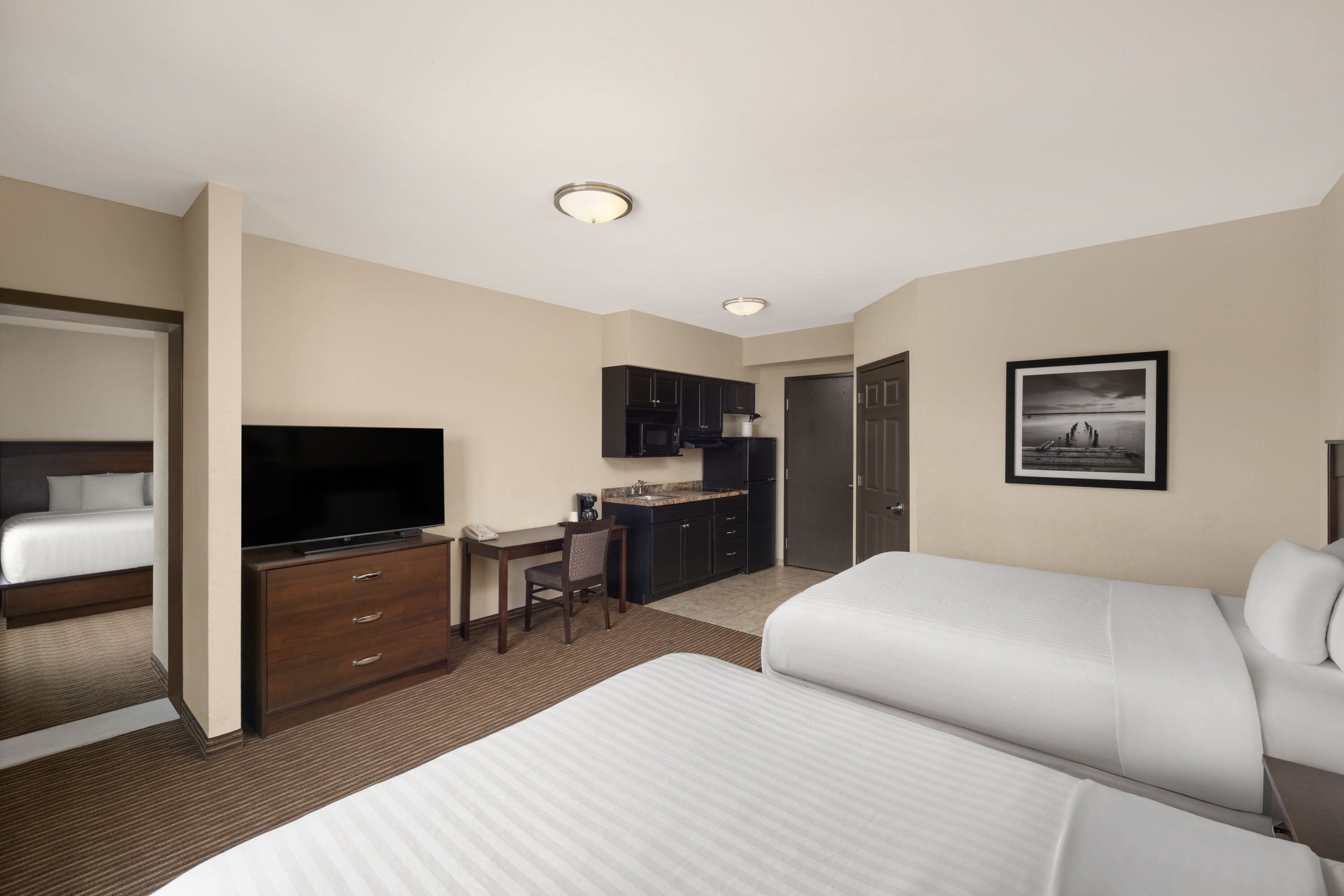 Travelodge Suites by Wyndham Estevan suite in Estevan, Saskatchewan