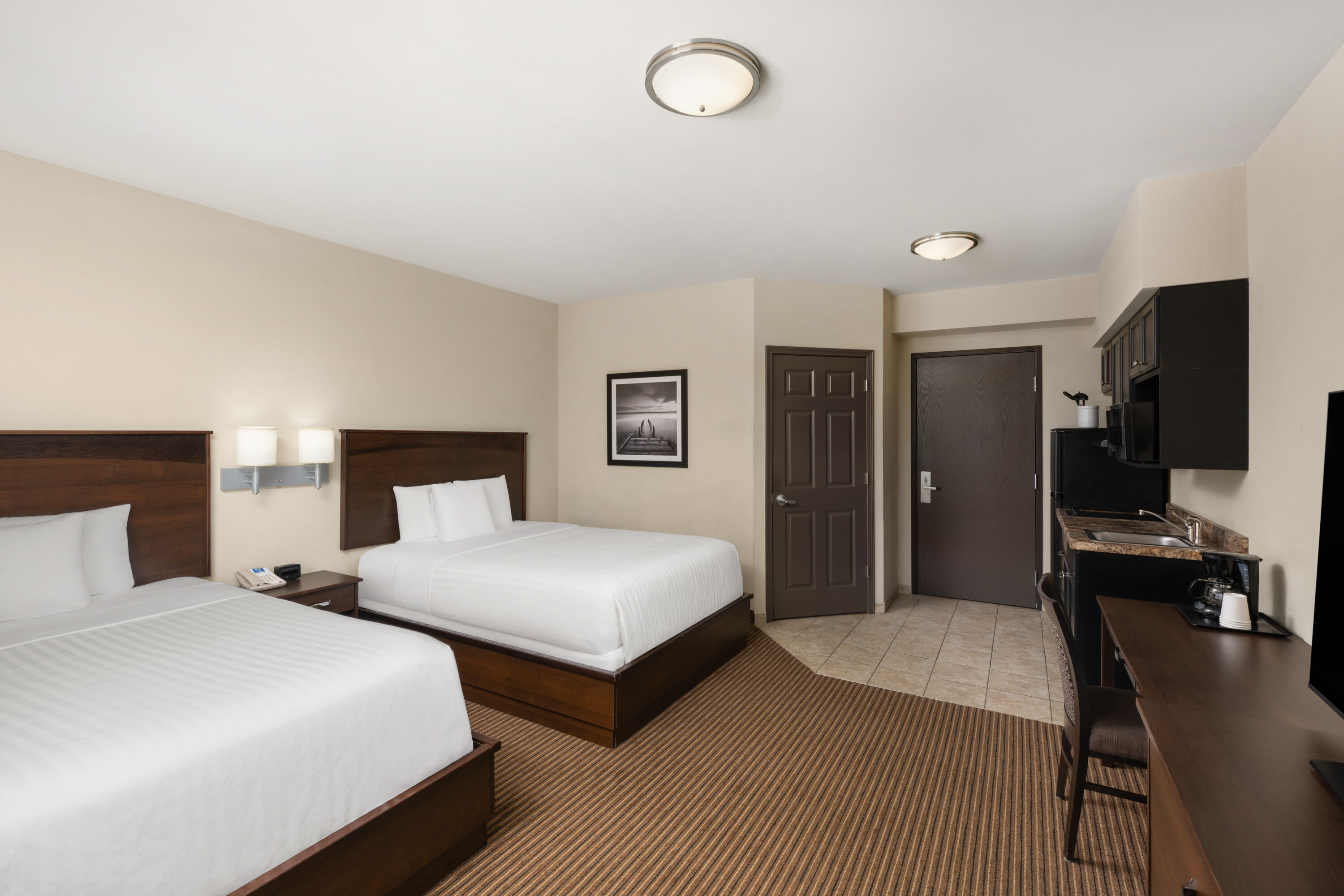 Travelodge Suites by Wyndham Estevan suite in Estevan, Saskatchewan