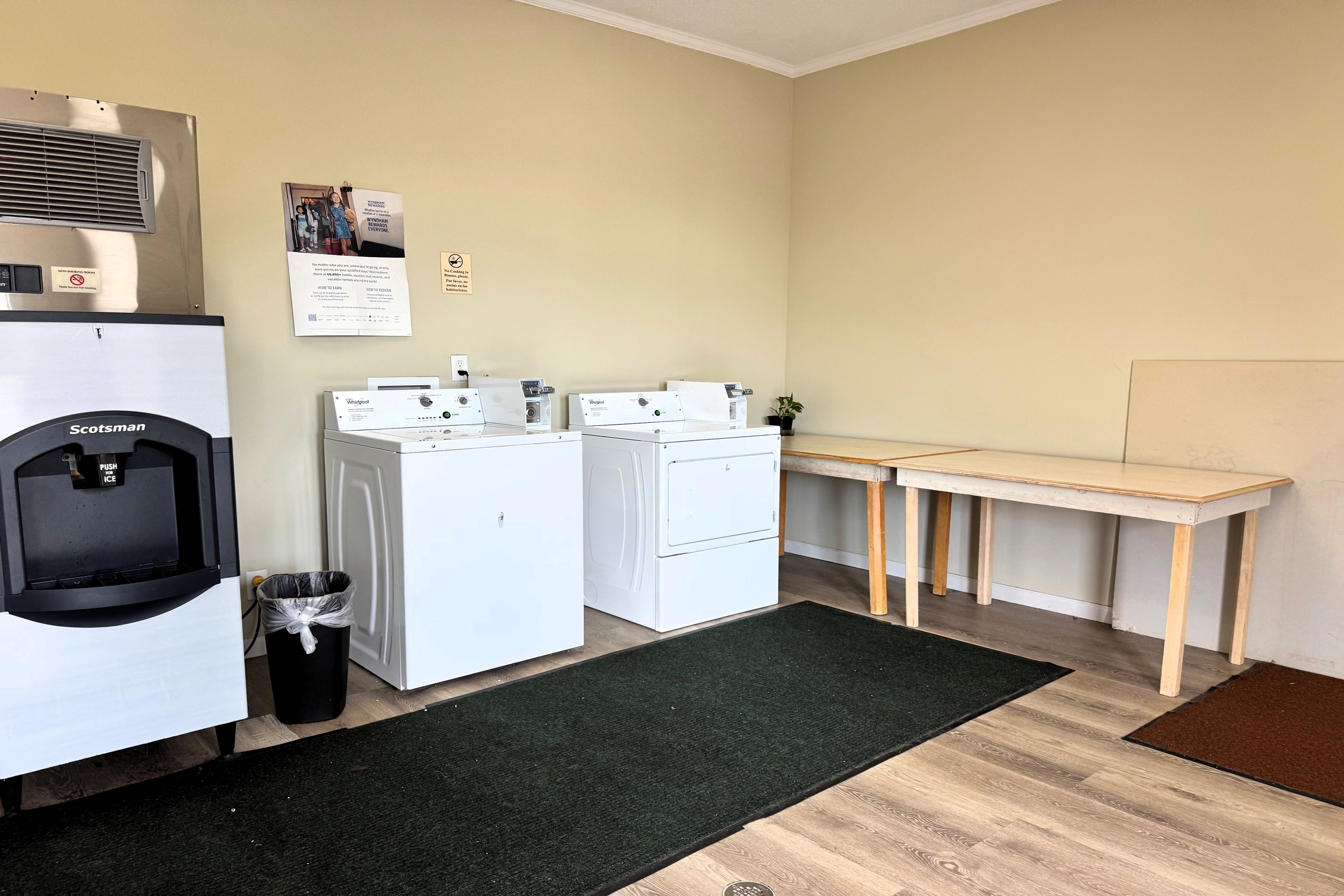 Laundry facilities at Travelodge by Wyndham Thomasville AL in Thomasville, Alabama