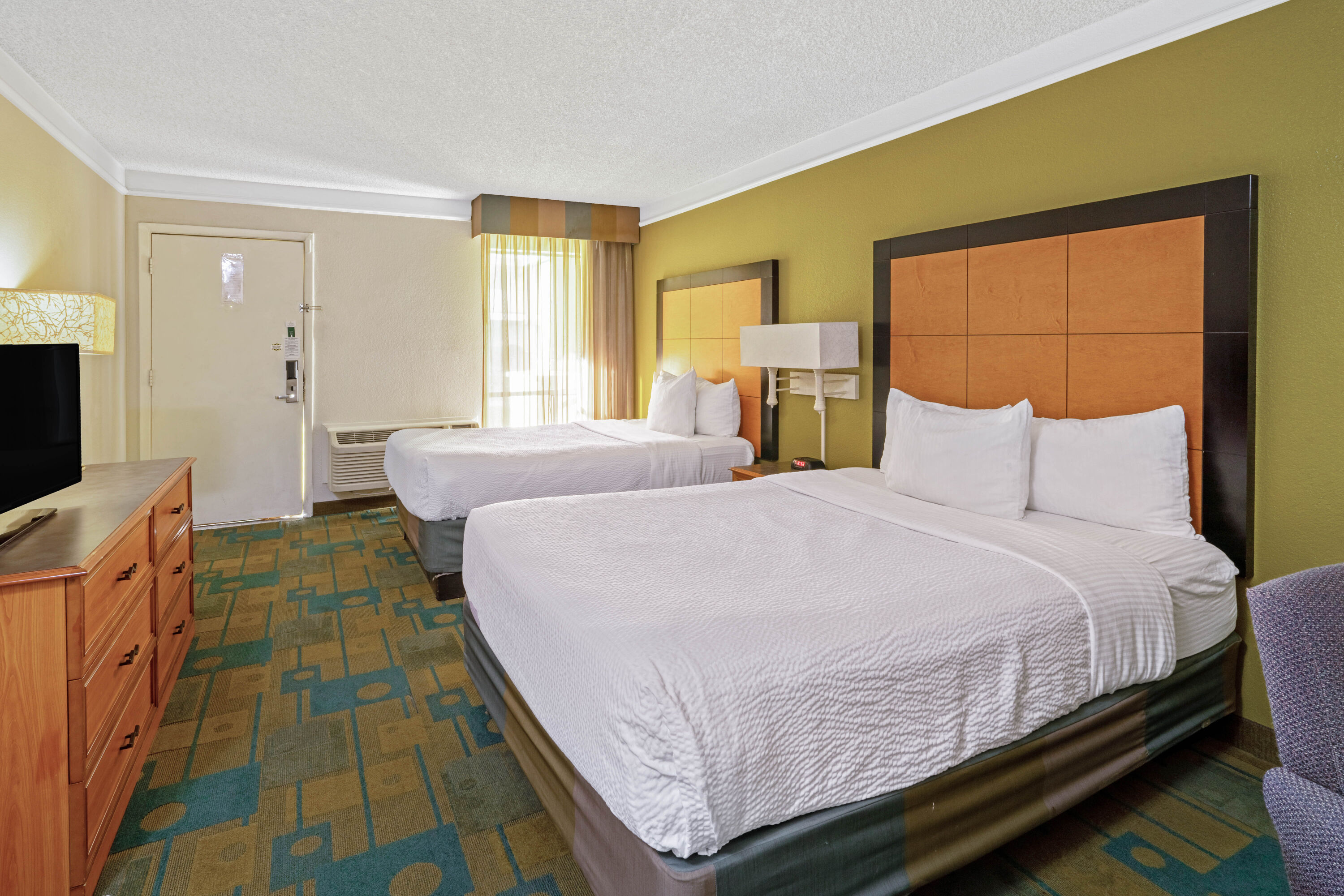 Guest room at the Travelodge by Wyndham Phoenix North in Phoenix, Arizona