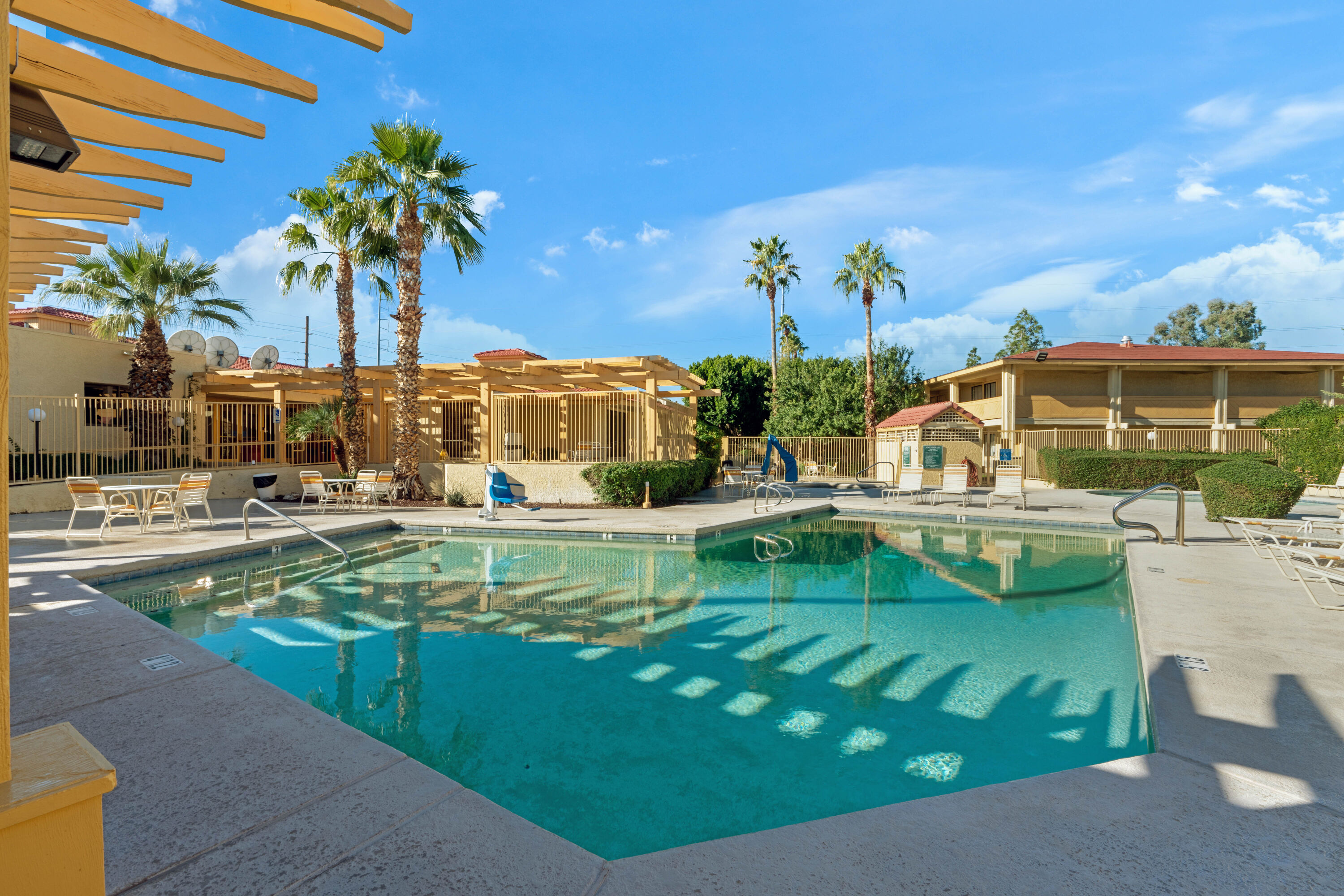 Pool at the Travelodge by Wyndham Phoenix North in Phoenix, Arizona