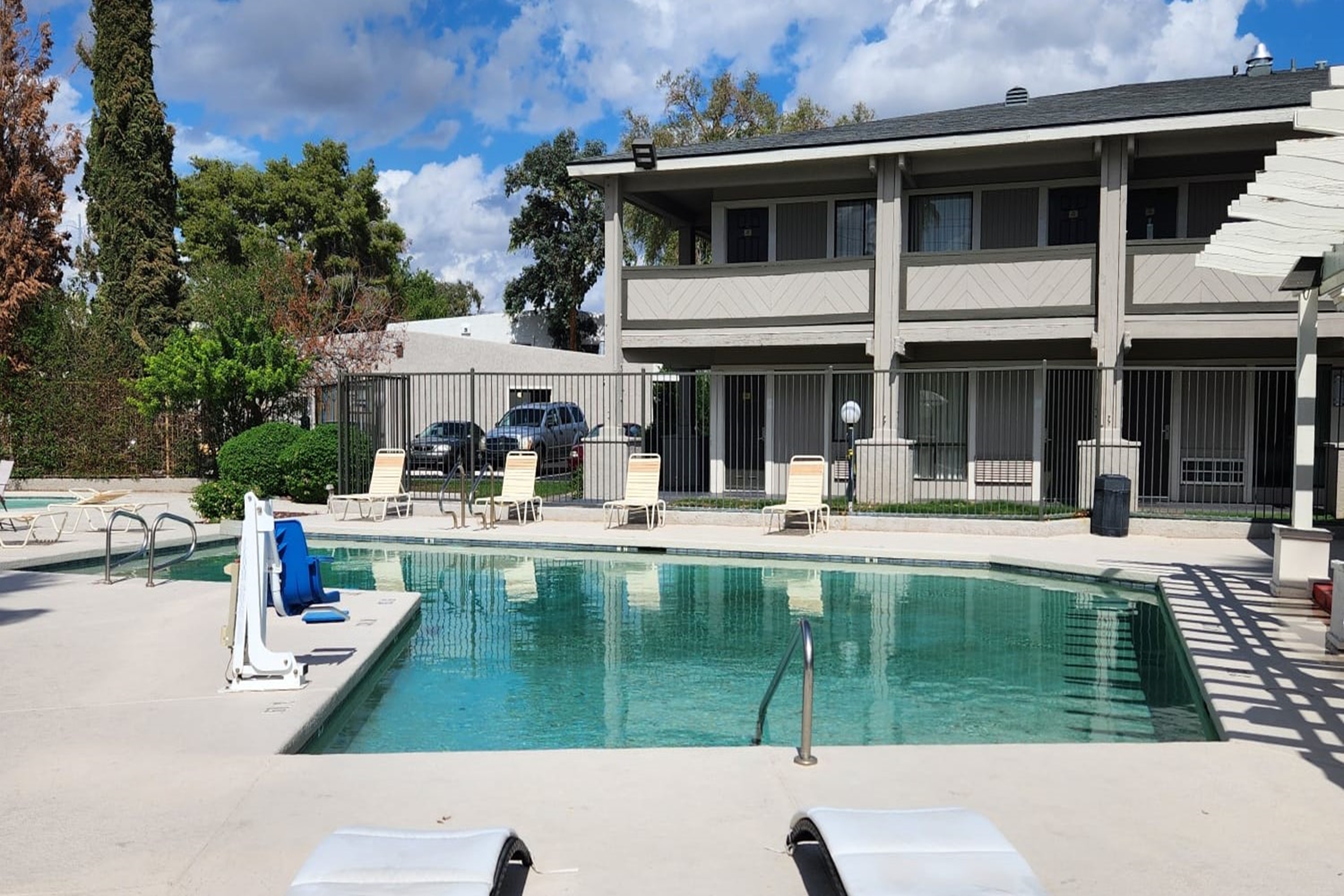 Pool at the Travelodge by Wyndham Phoenix North in Phoenix, Arizona