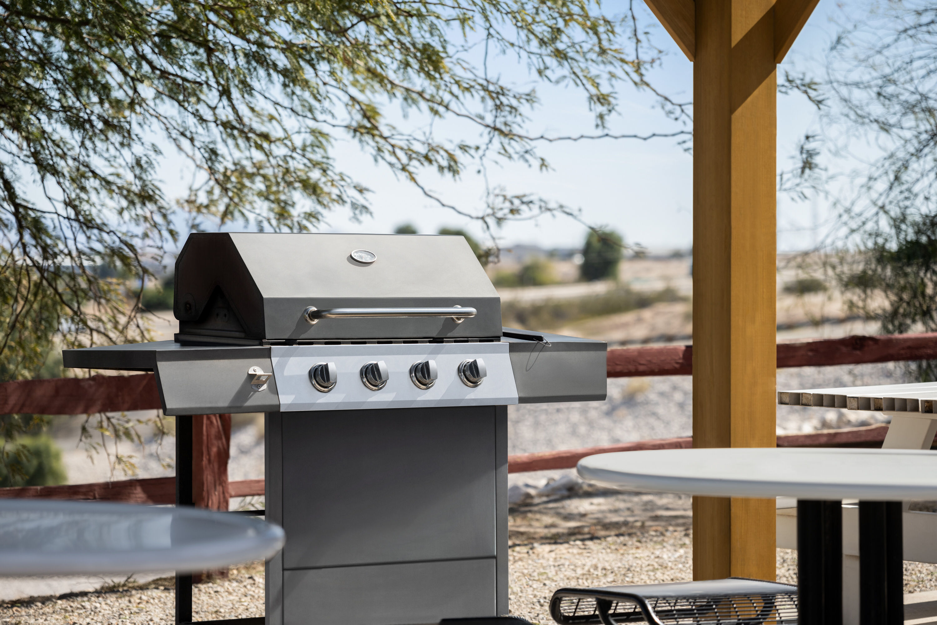 BBQ grill at Travelodge by Wyndham Yuma in Yuma, Arizona