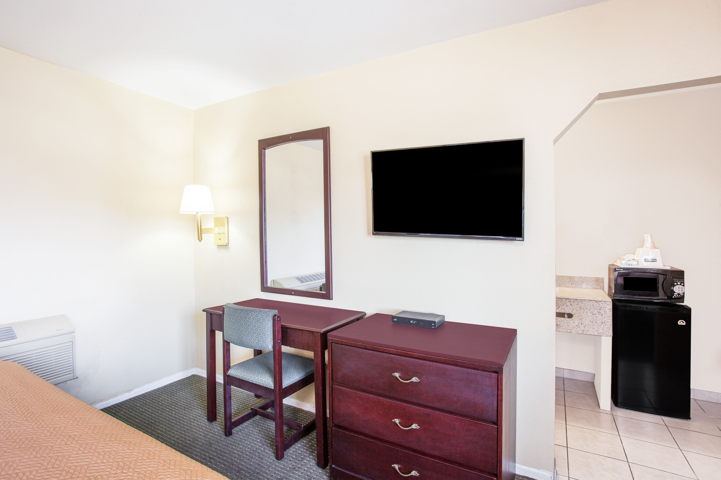 Guest room amenity at Travelodge by Wyndham Barstow in Barstow, California