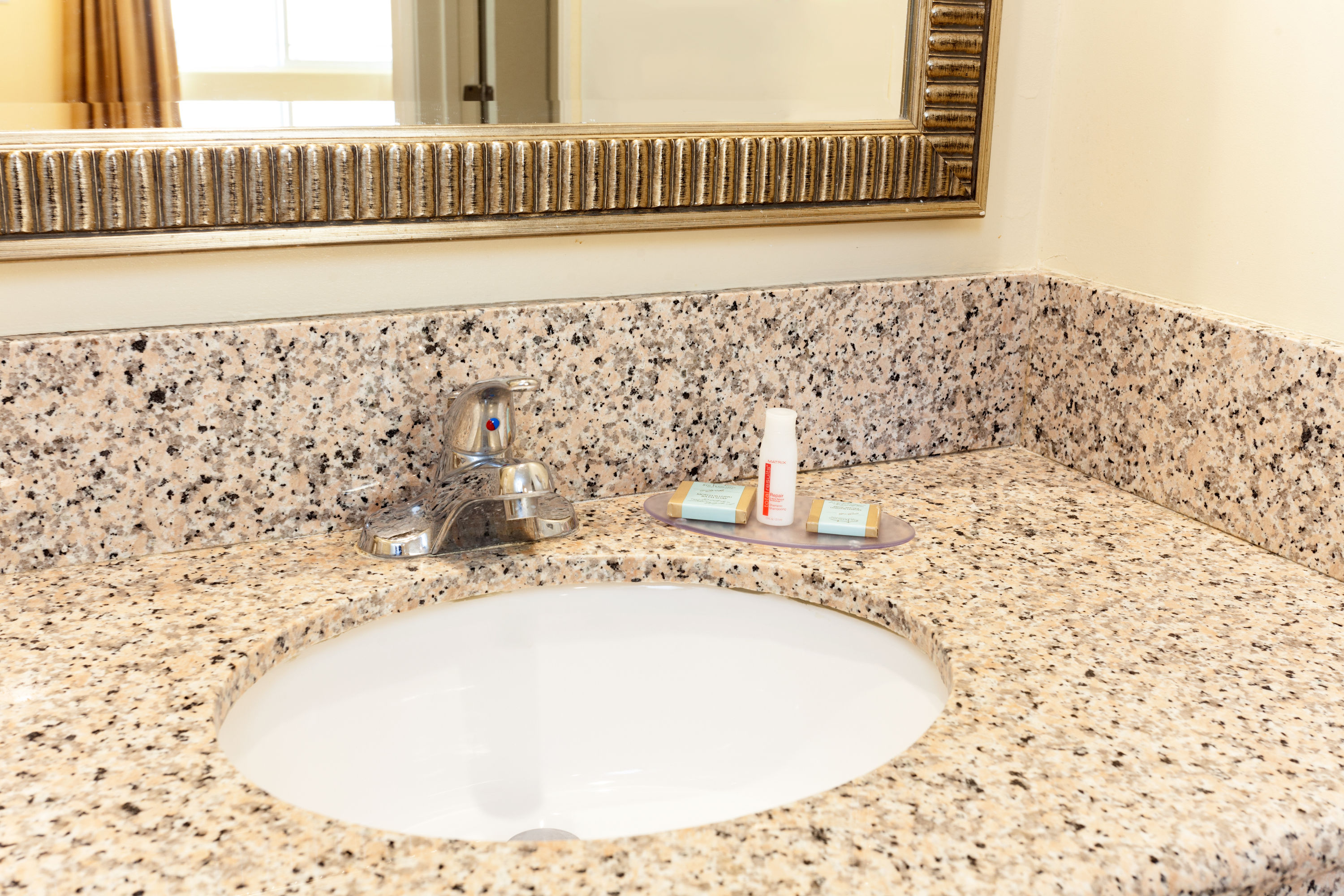 Guest room at the Travelodge by Wyndham Brea in Brea, California