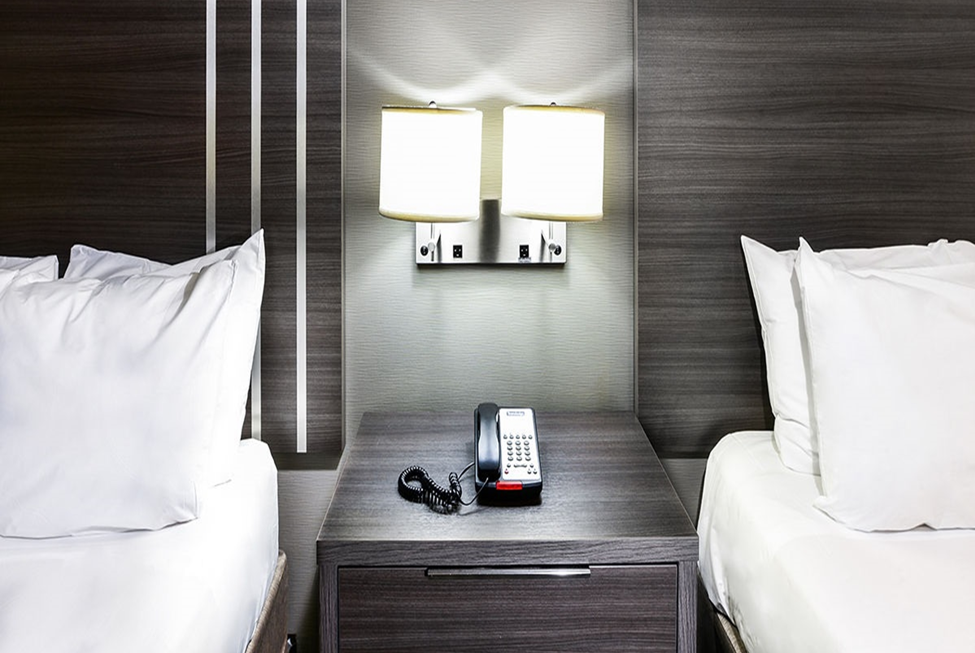 Guest room at the Travelodge by Wyndham Commerce Los Angeles Area in Commerce, California