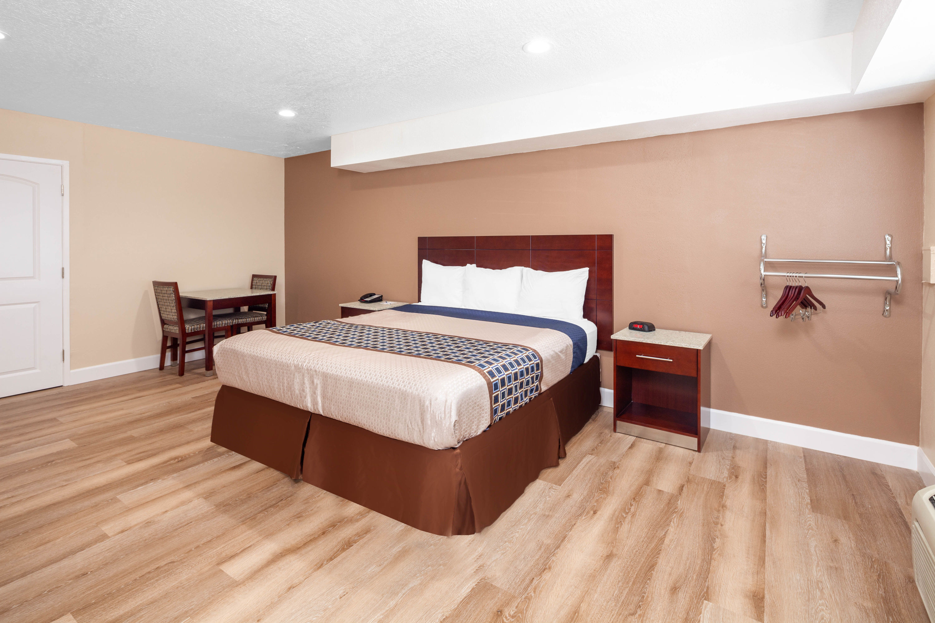 Guest room at the Travelodge by Wyndham Harbor City in Harbor City, California