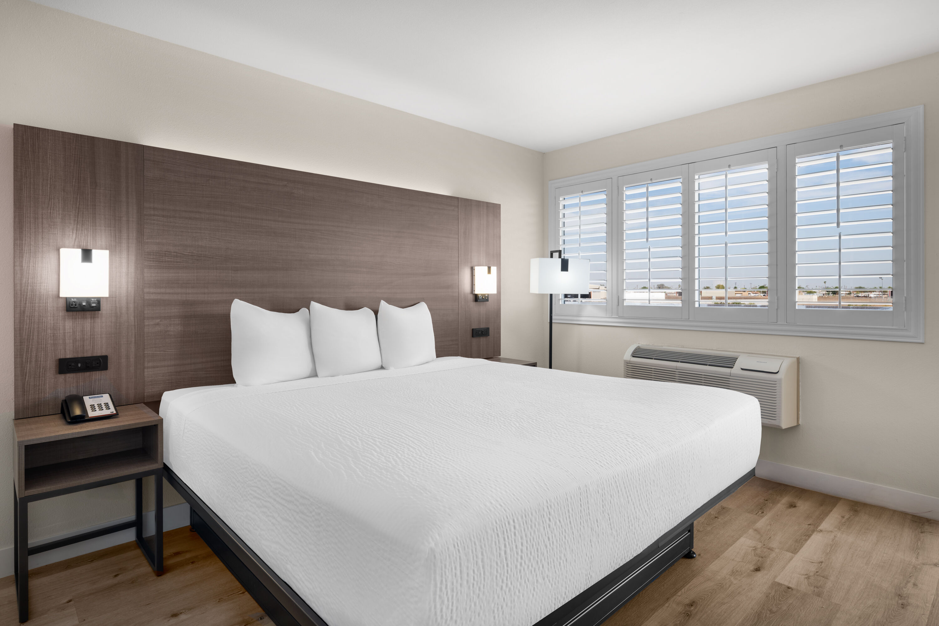 Guest room at the Travelodge by Wyndham Imperial/El Centro in Imperial, California