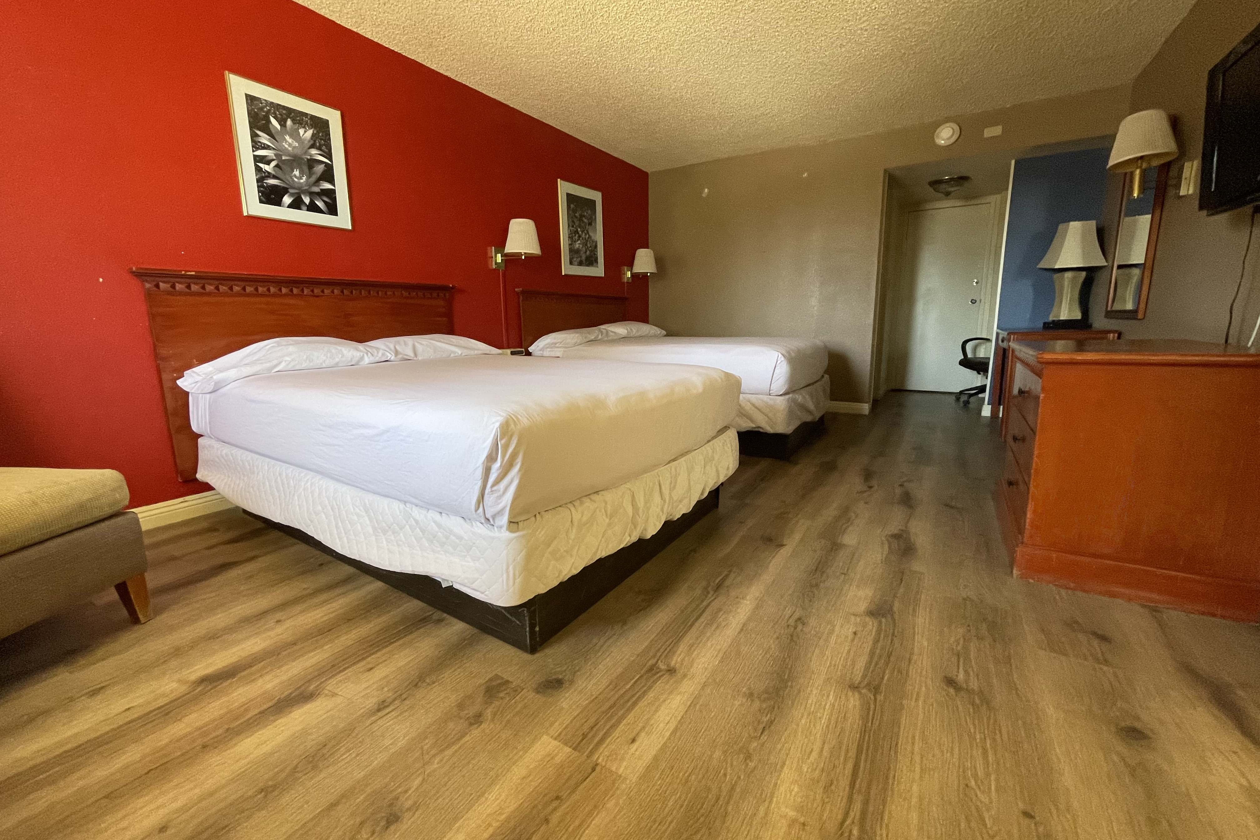 Guest room at the Travelodge by Wyndham Imperial/El Centro in Imperial, California